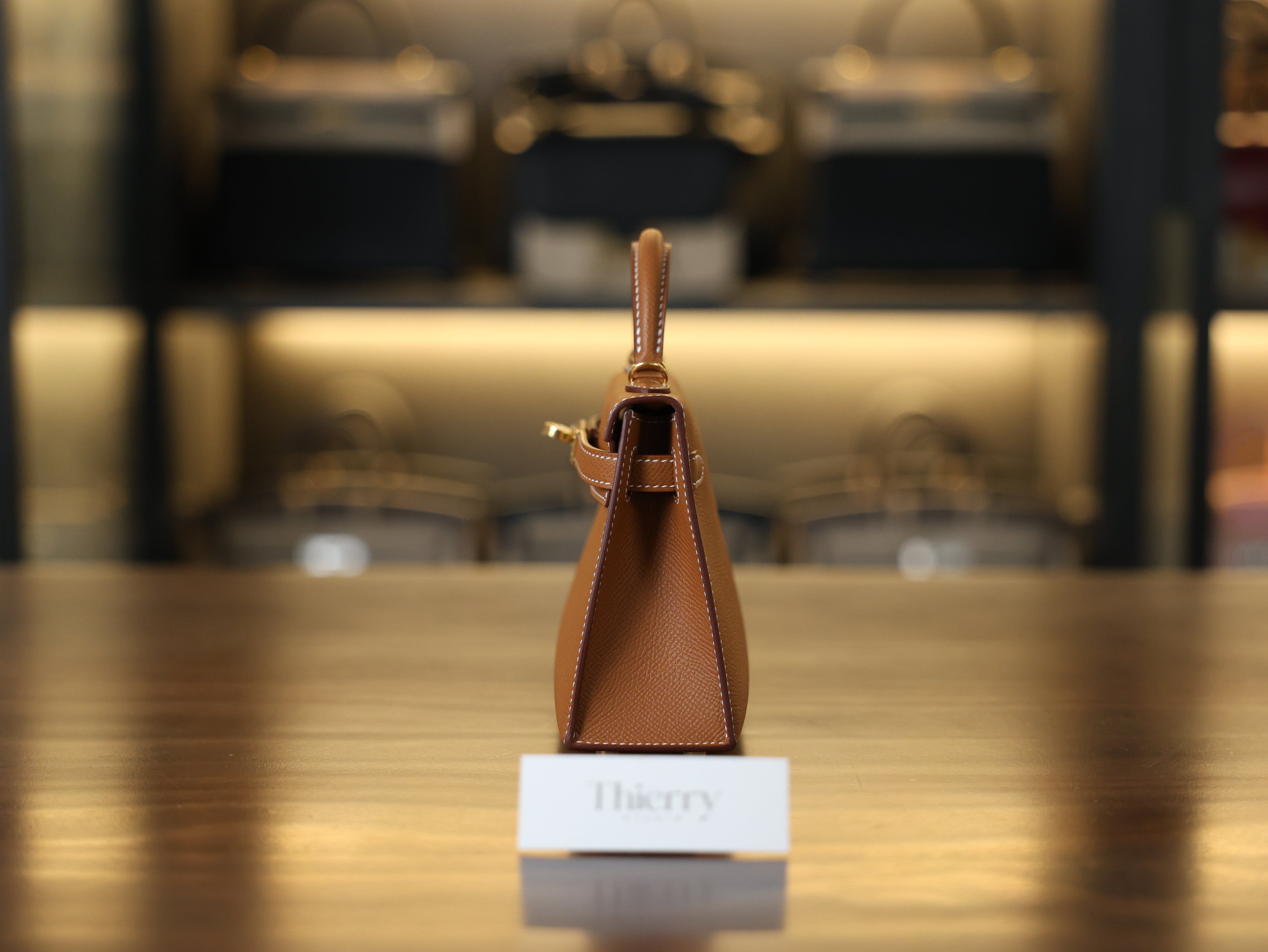 Kelly mini 2 epsom gold GHW