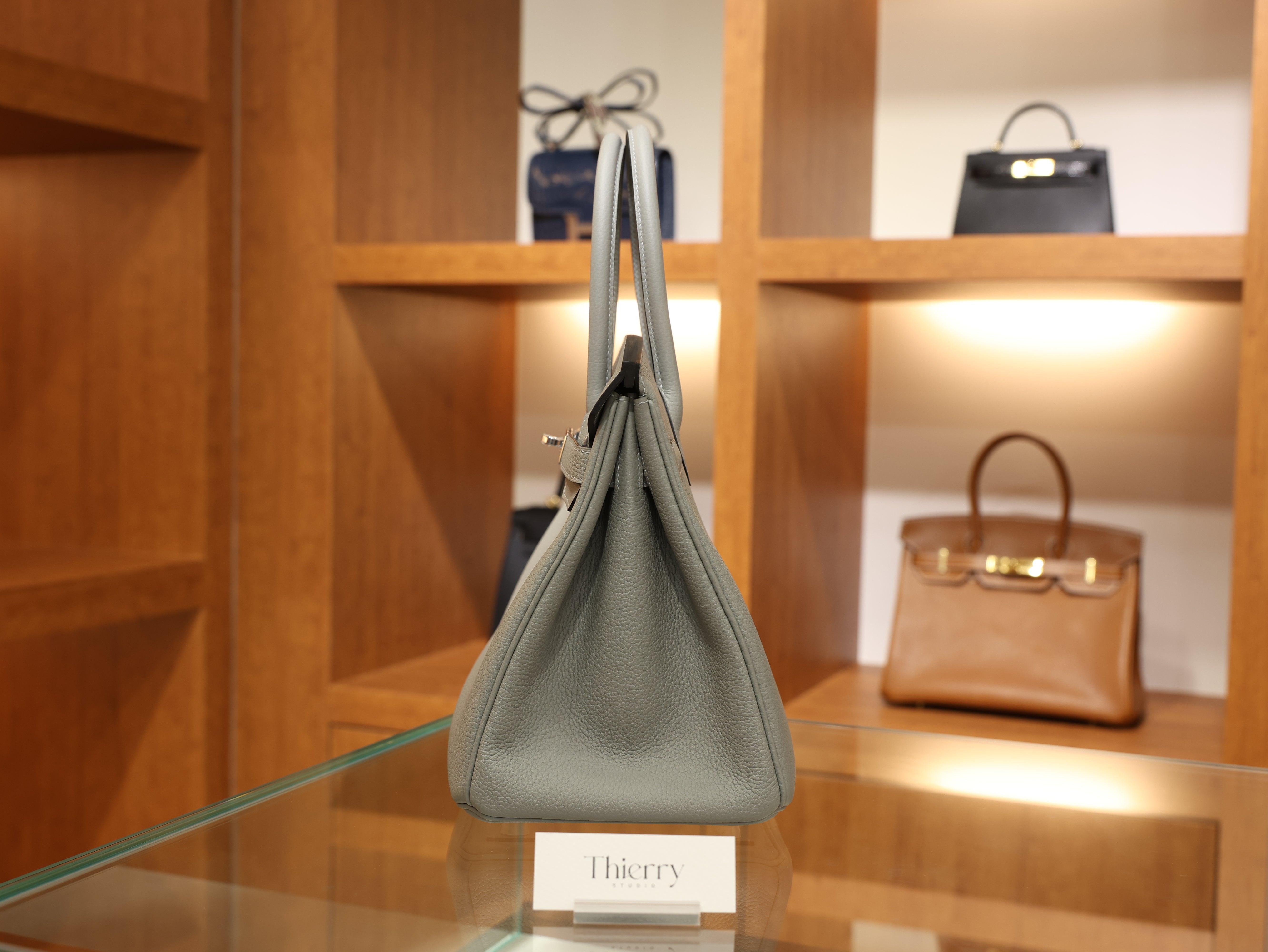 Birkin 30 togo gris mouette PHW