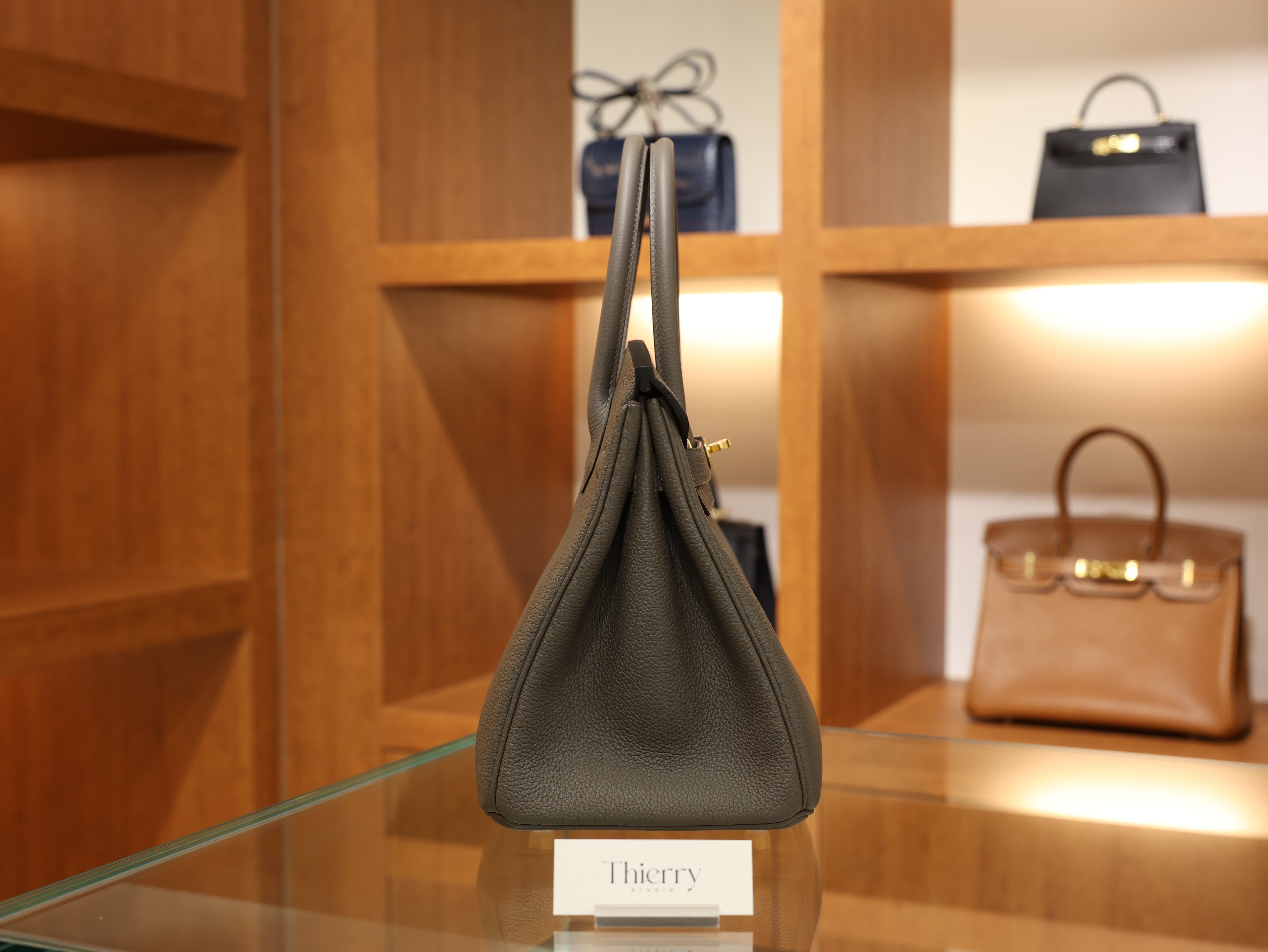 Birkin 30 togo etain GHW