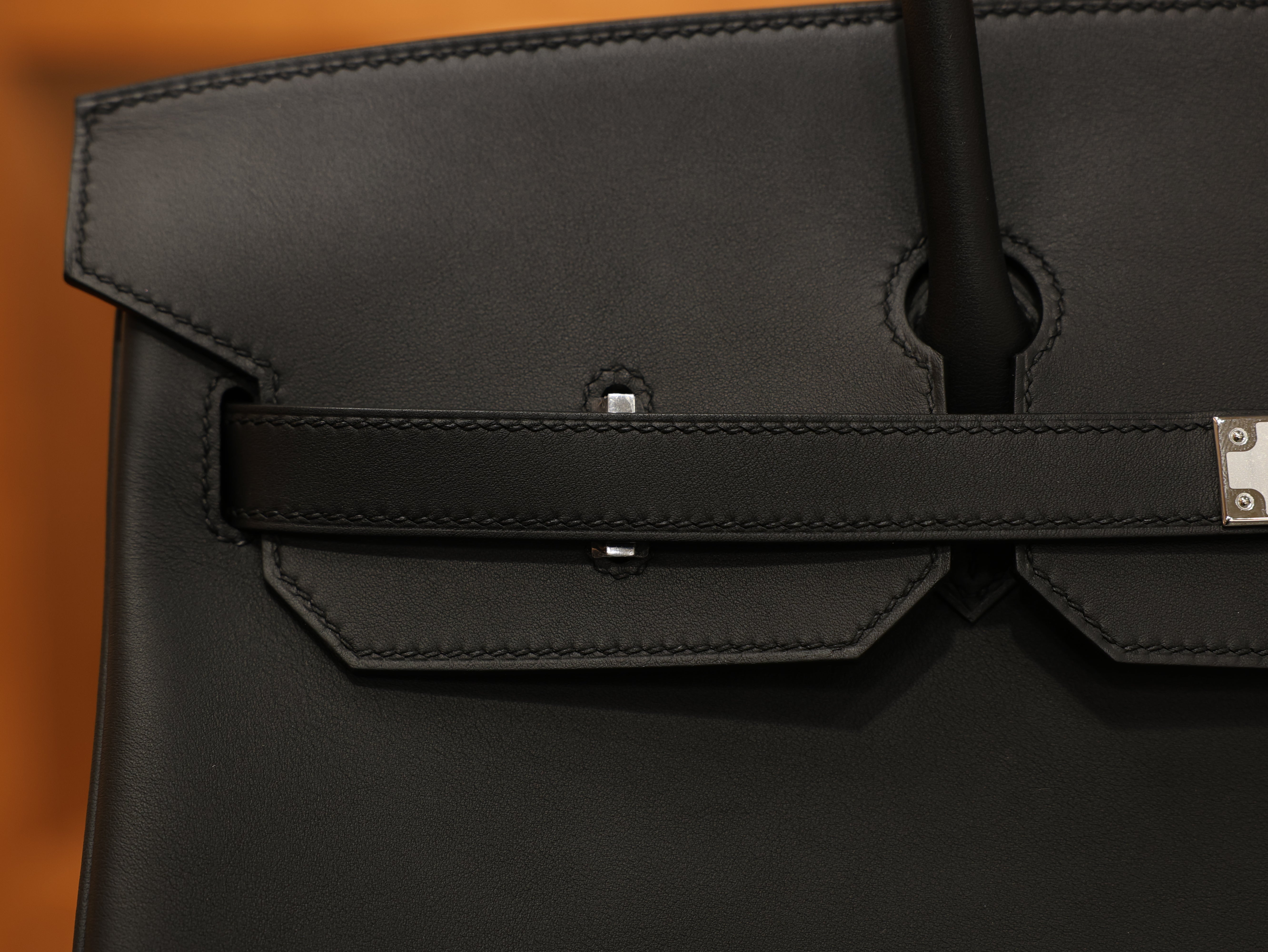Birkin 40 swift black PHW