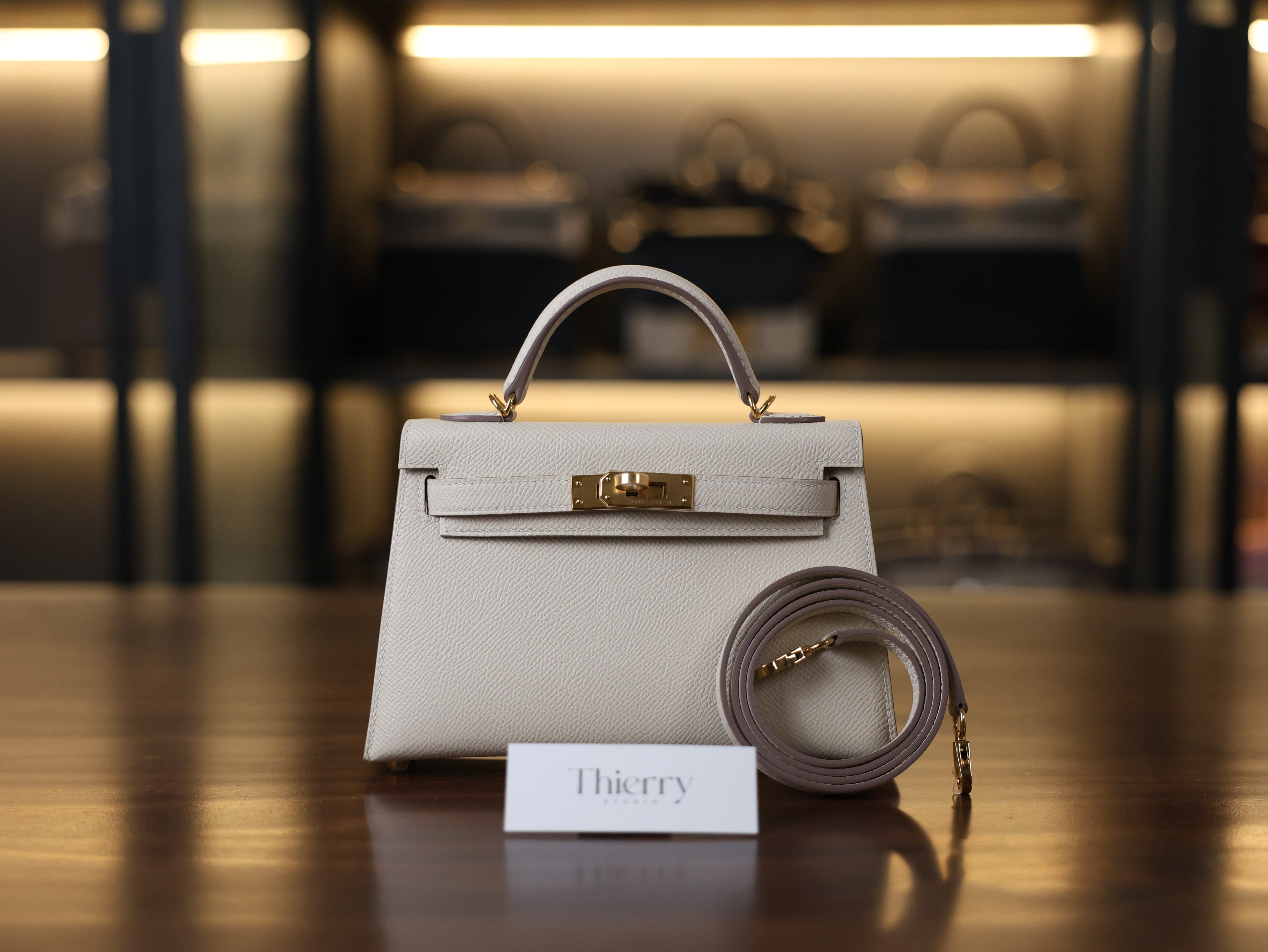 Kelly mini 2 epsom craie GHW