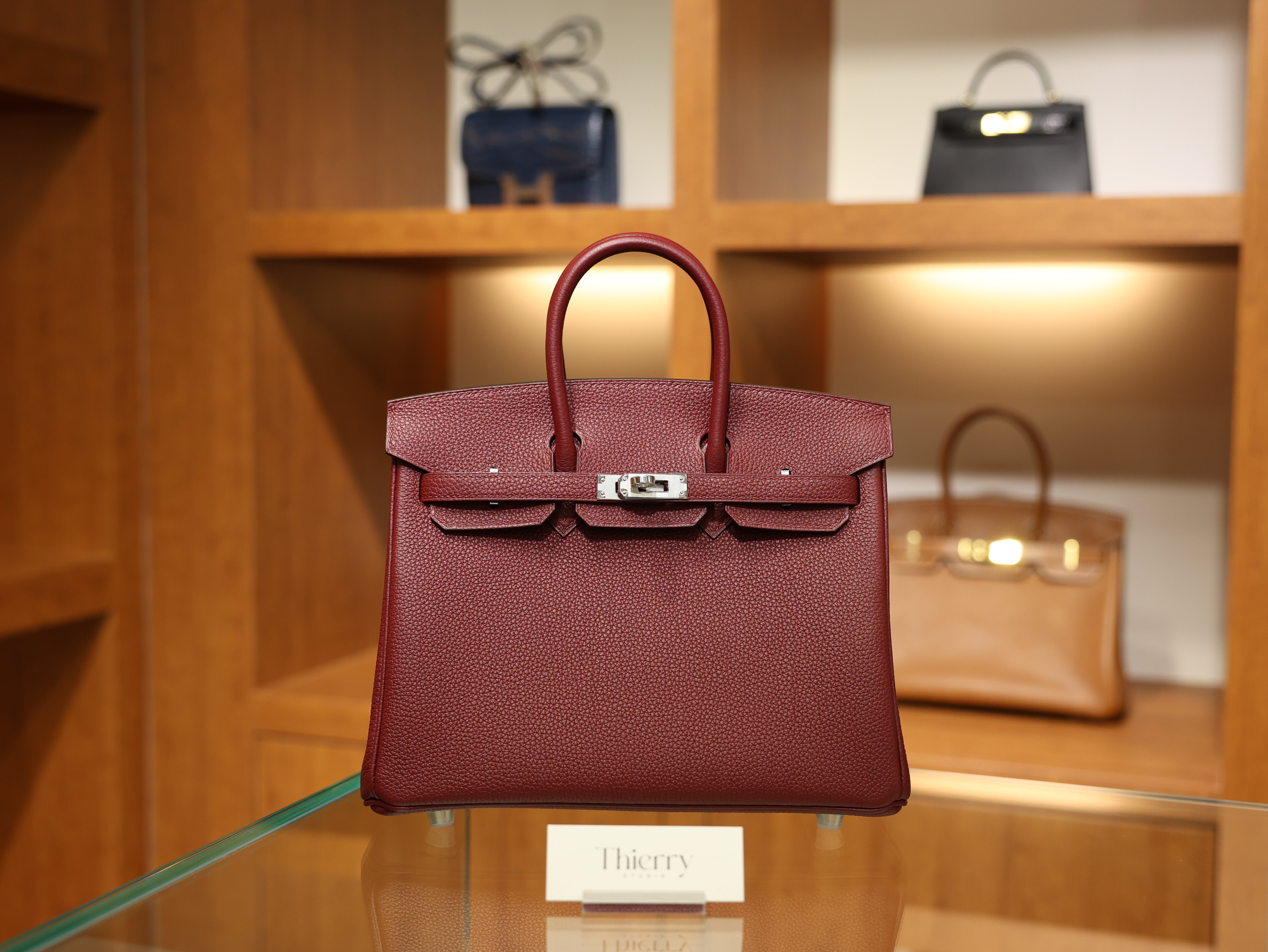 Birkin 25 togo rouge H PHW
