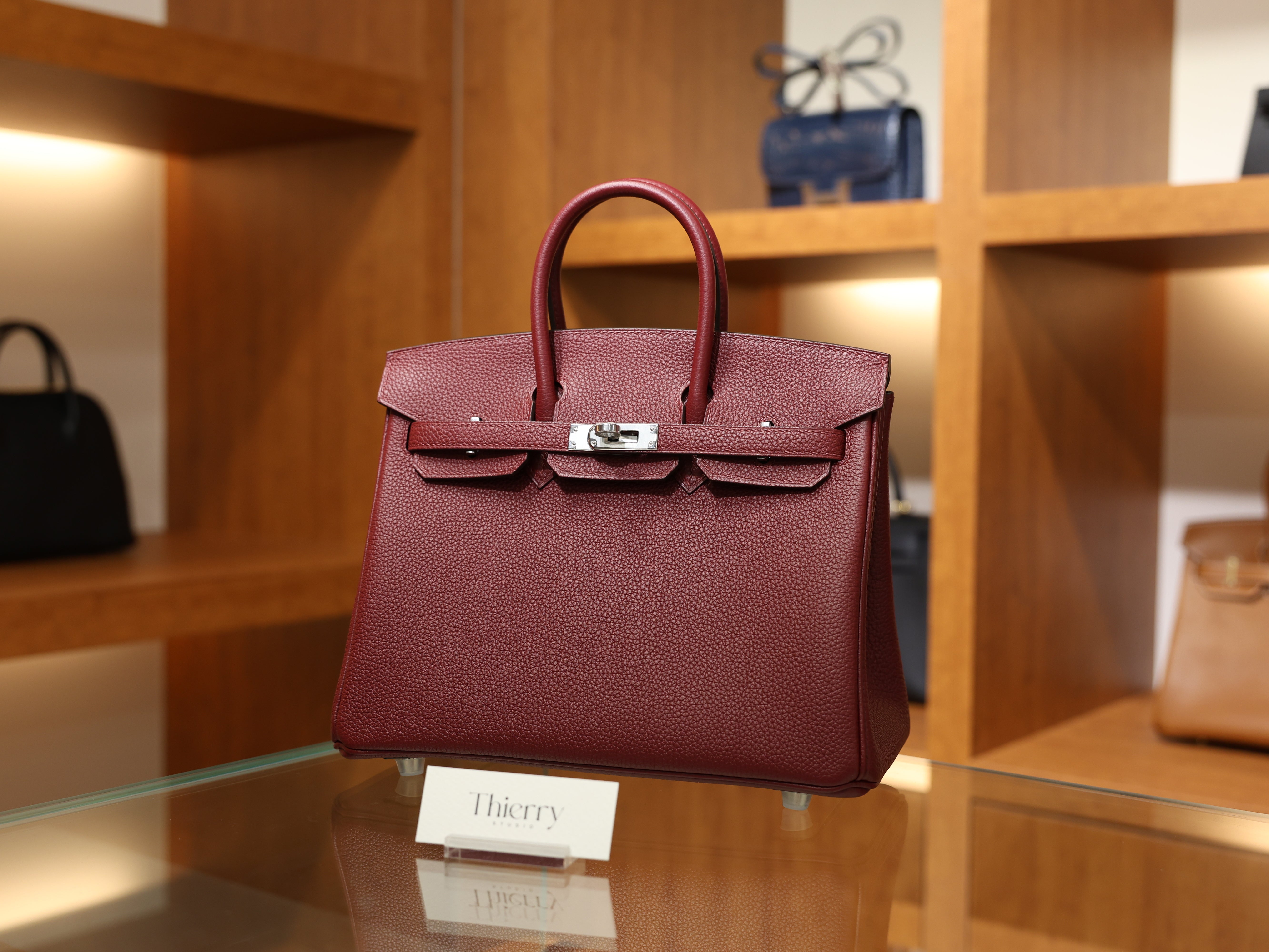 Birkin 25 togo rouge H PHW