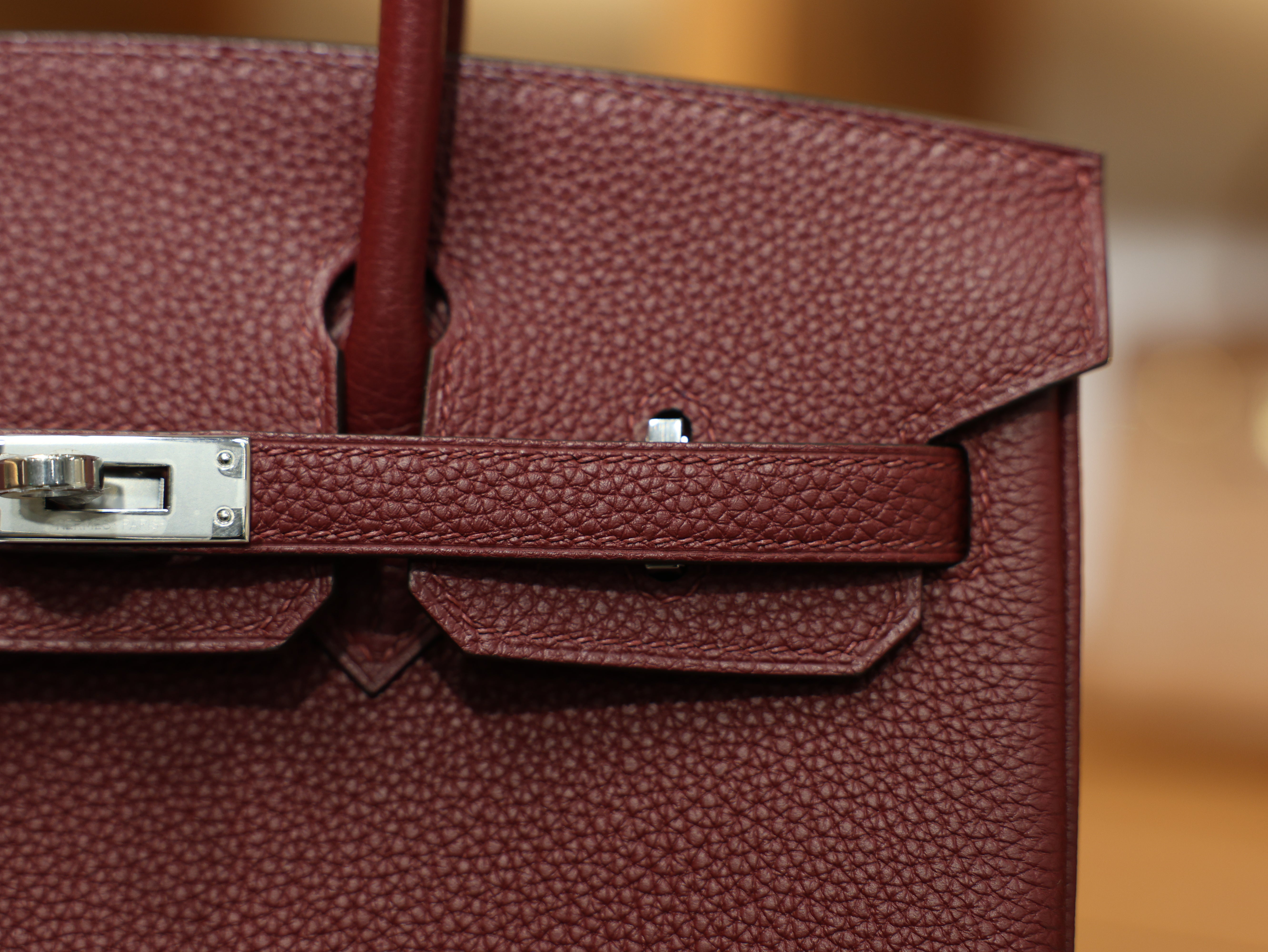 Birkin 25 togo rouge H PHW