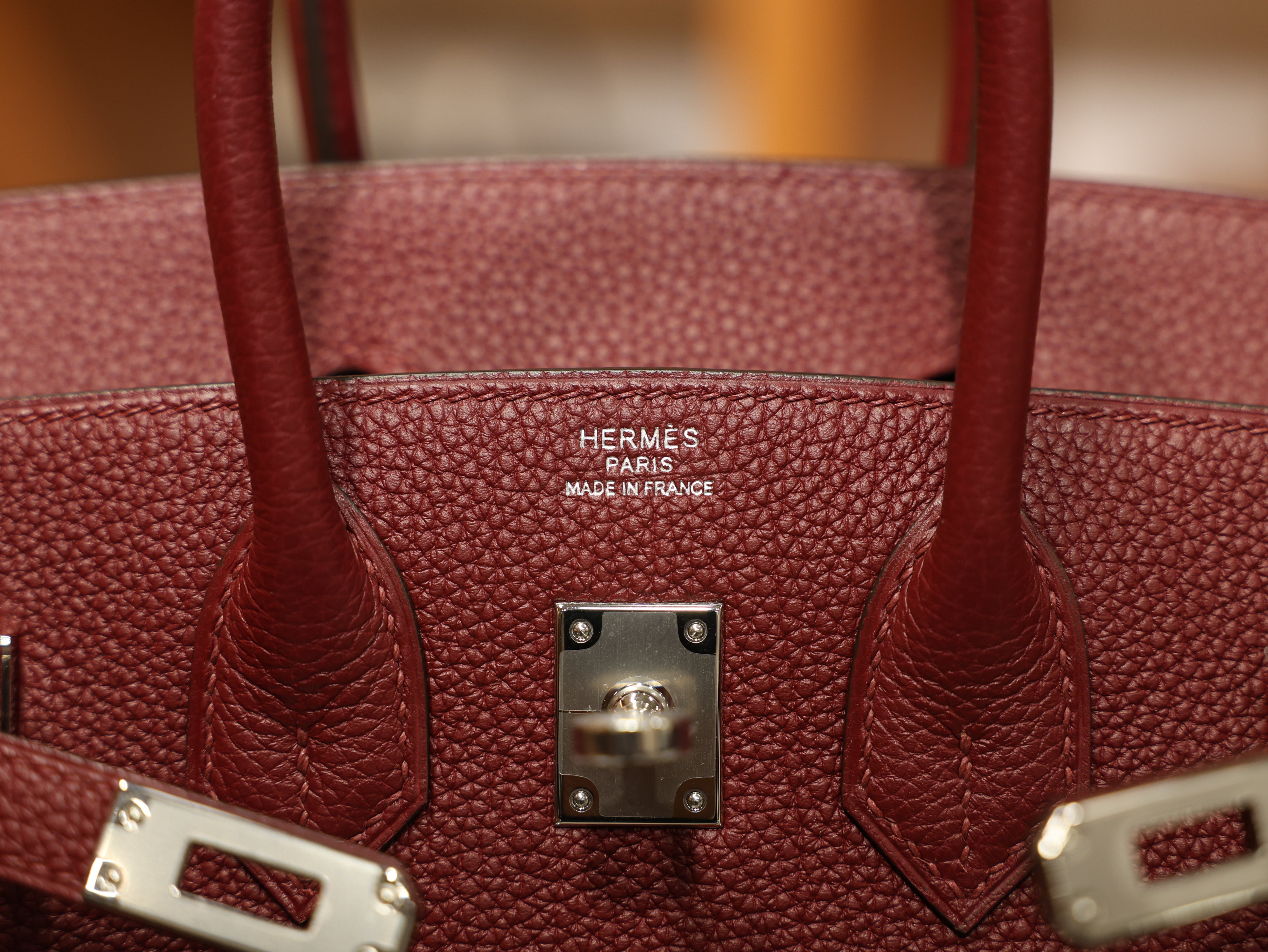 Birkin 25 togo rouge H PHW