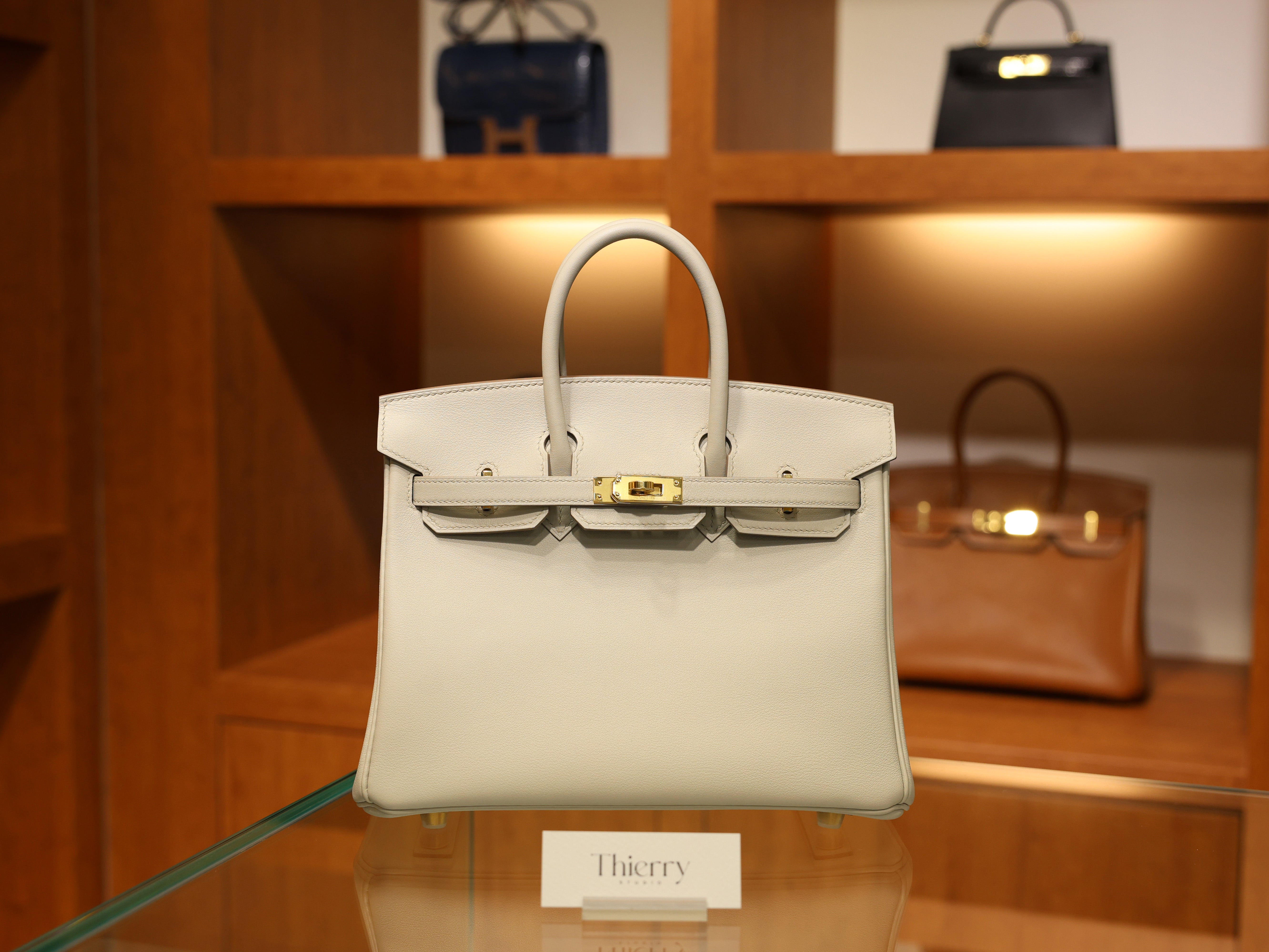 Birkin 25 swift beton GHW