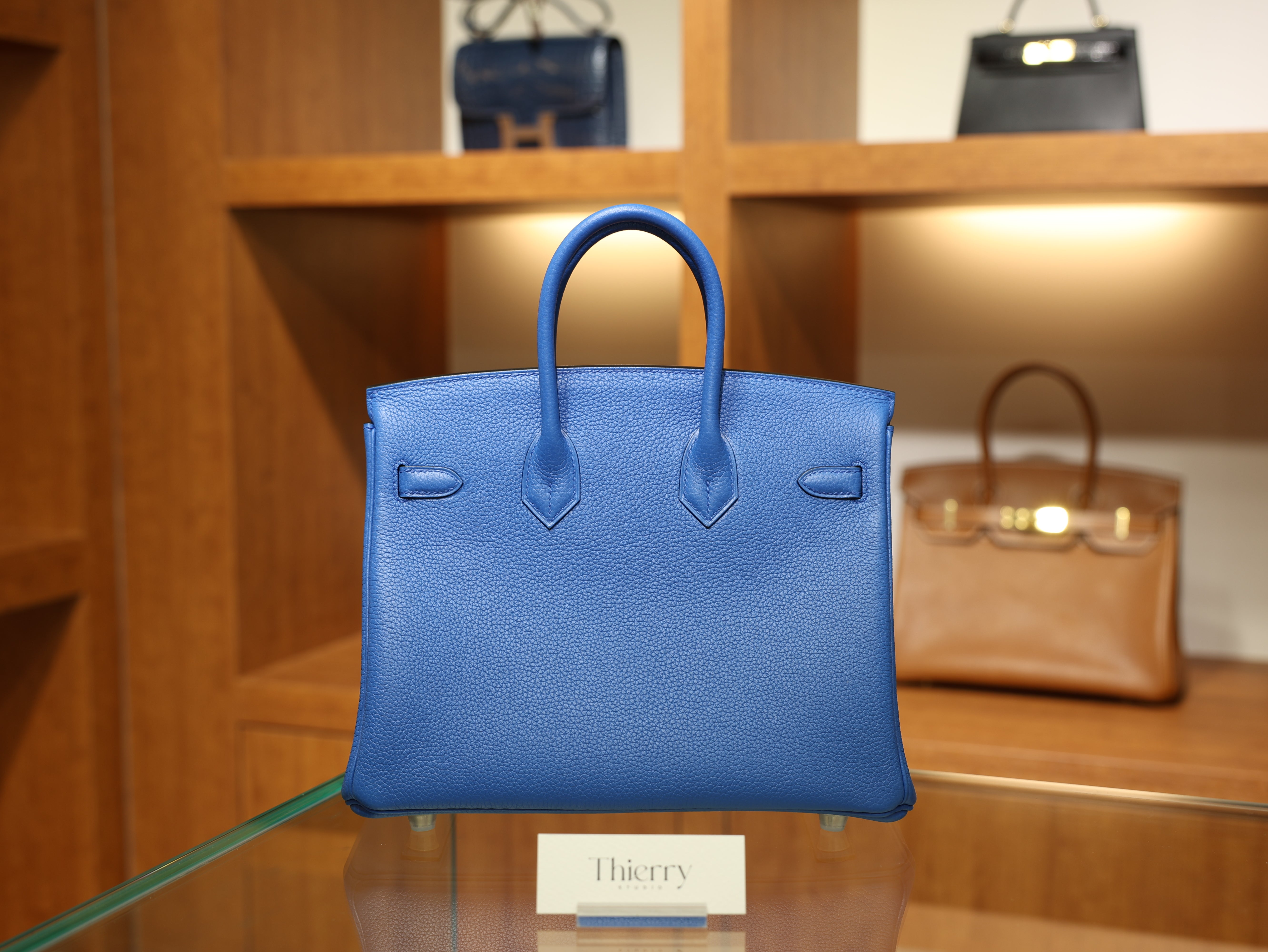 Birkin 25 togo blue hydra PHW
