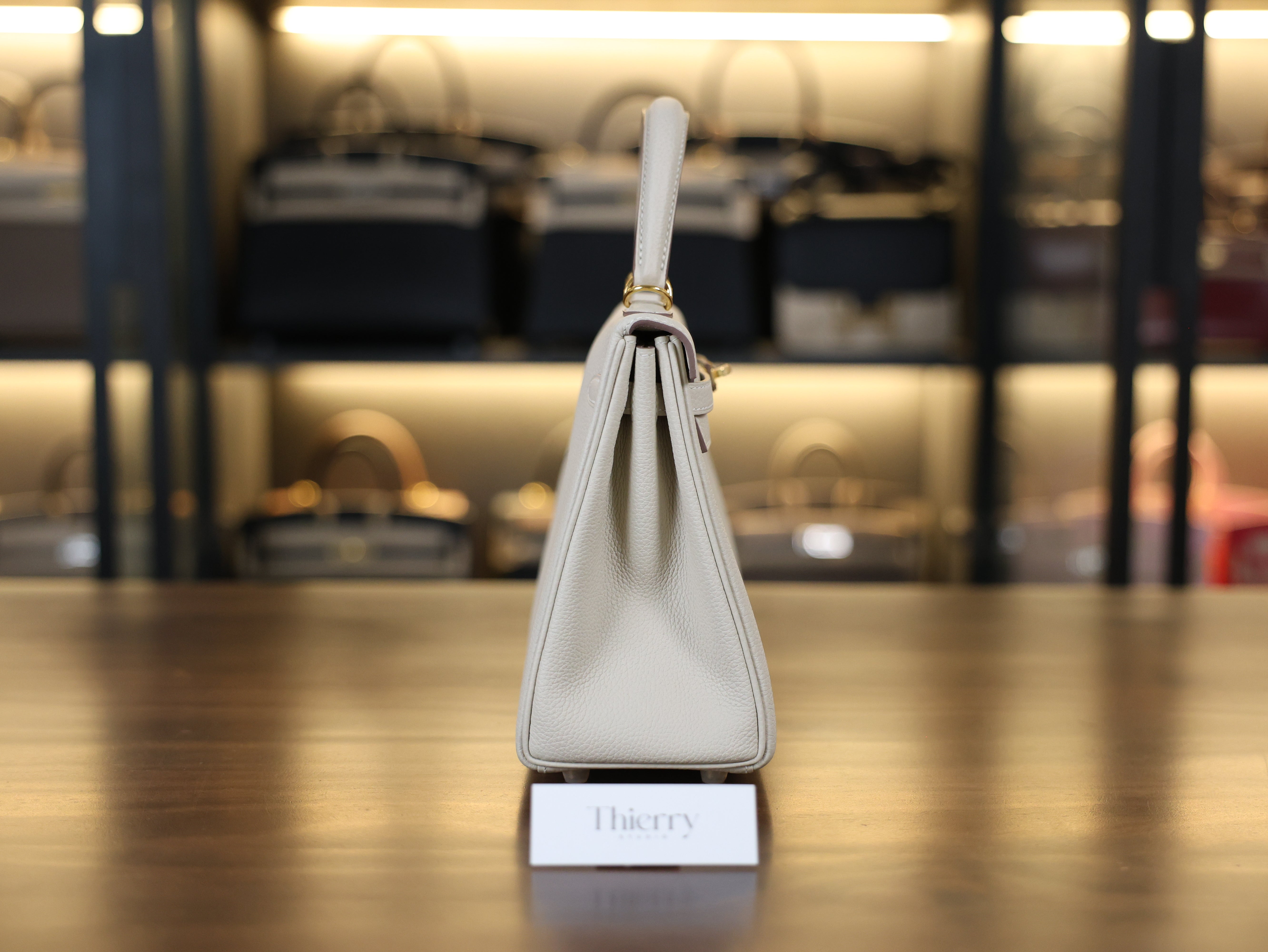 Kelly 25 togo craie GHW