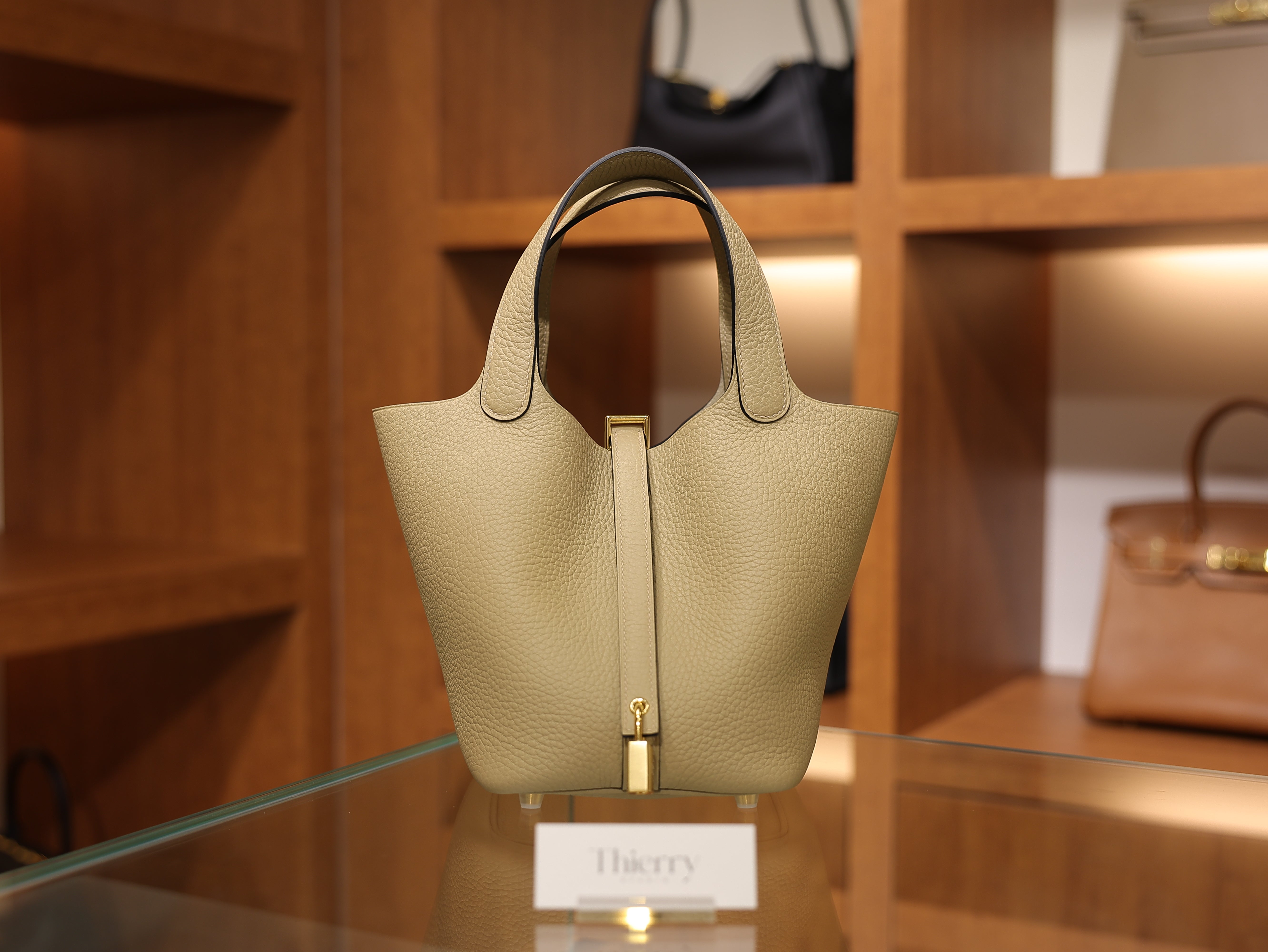 Picotin 18 clemence beige marfa GHW