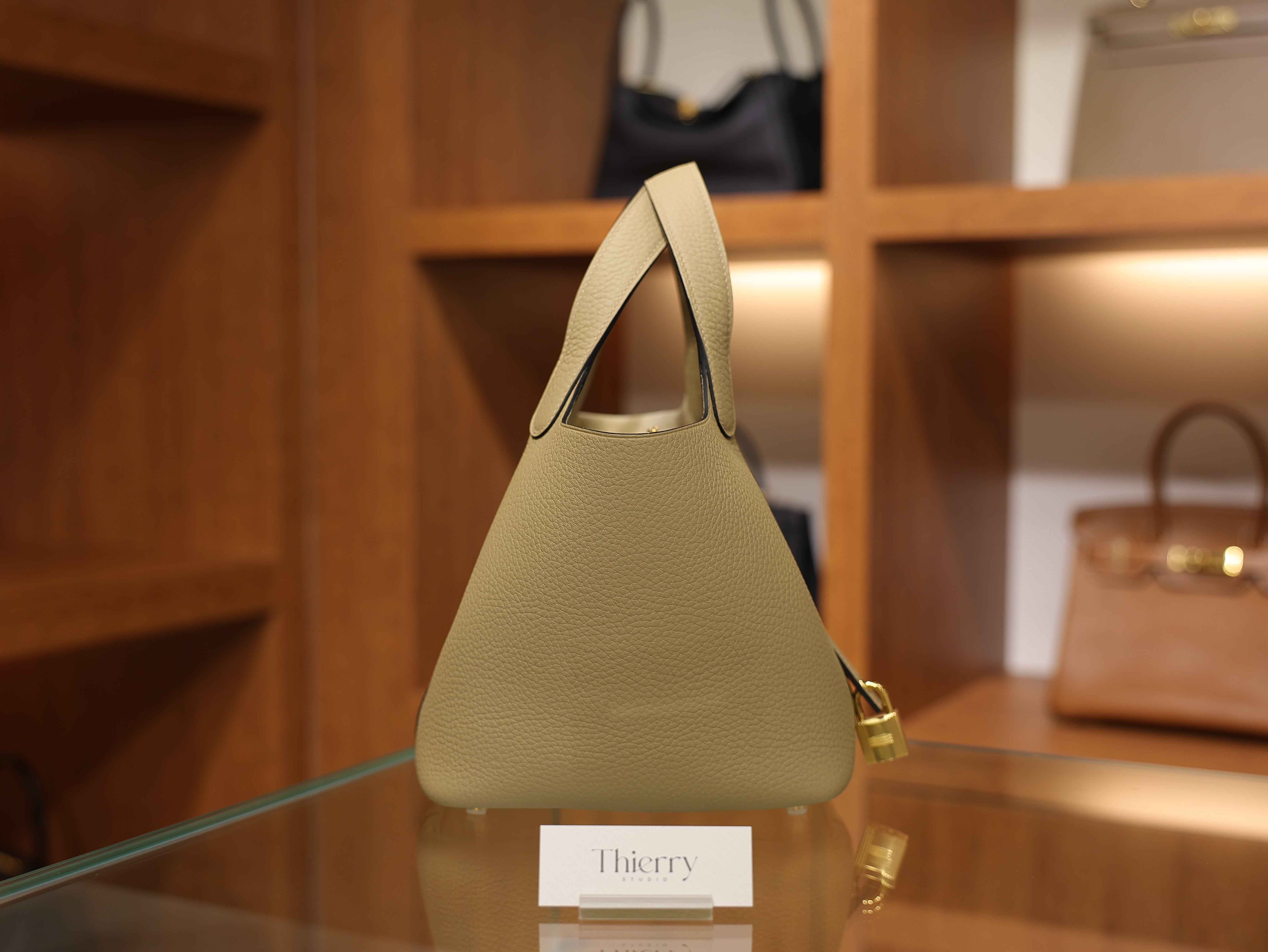 Picotin 18 clemence beige marfa GHW