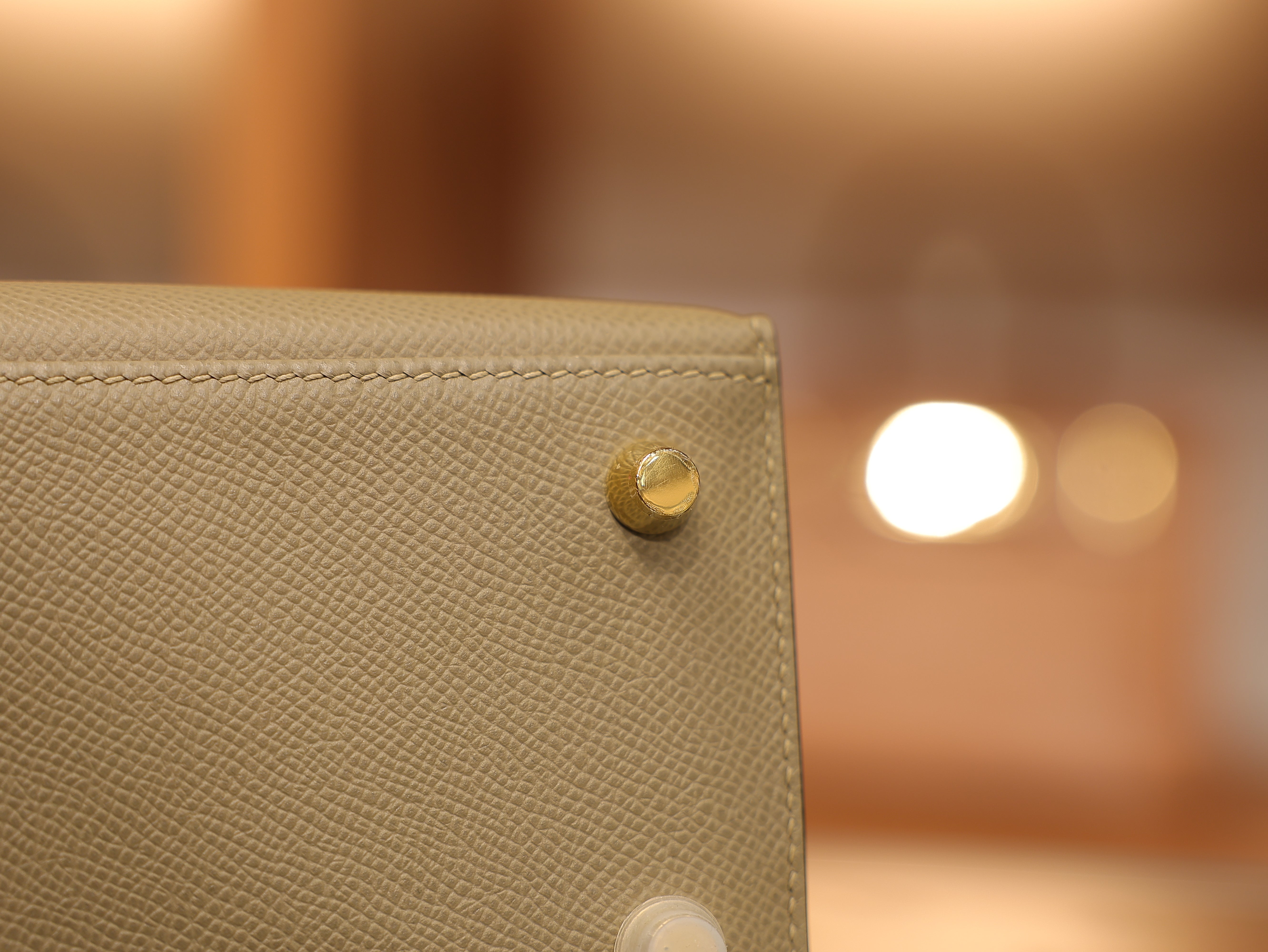 Kelly 25 epsom gris tourterelle GHW