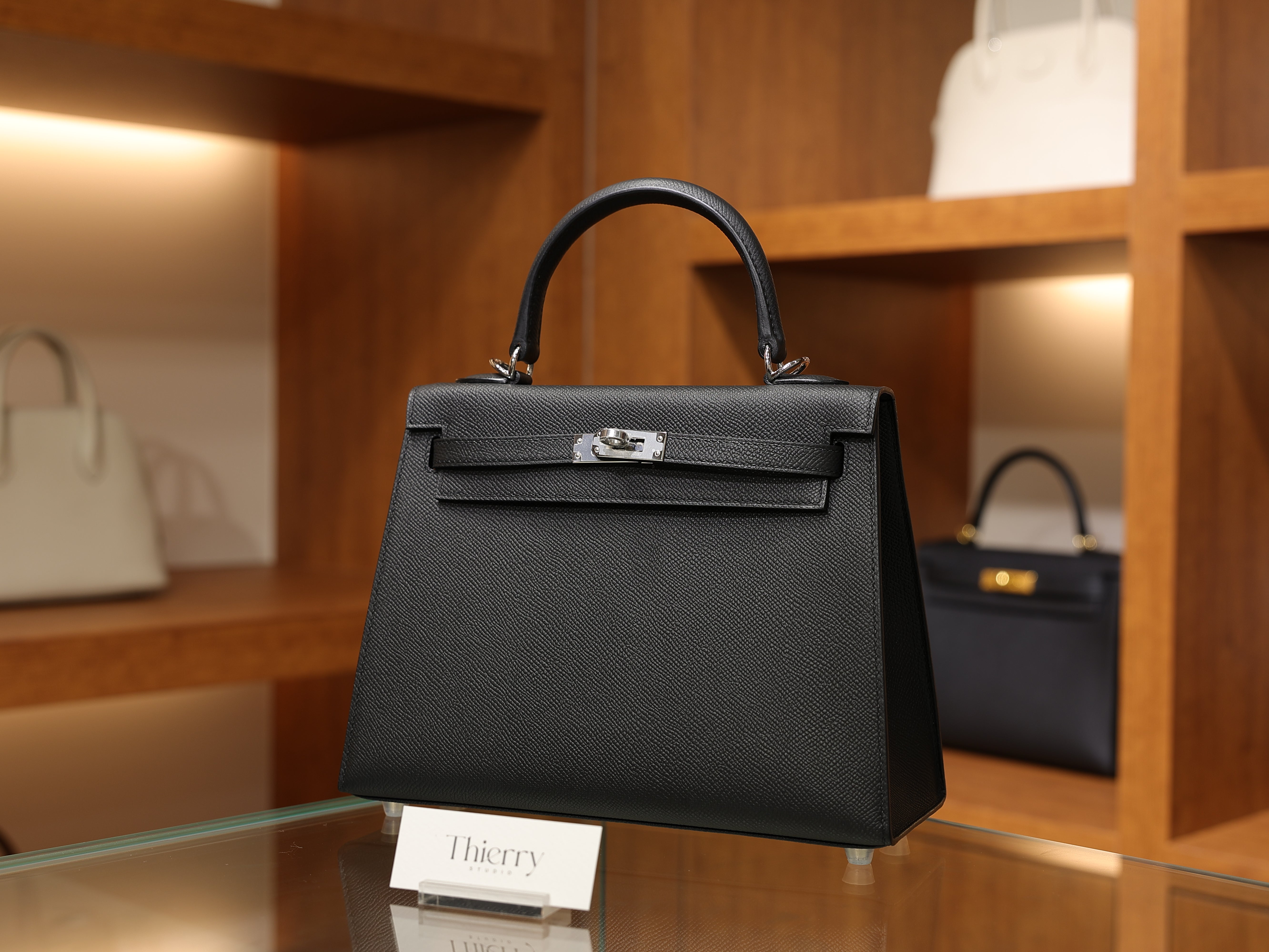 Kelly 25 epsom black PHW