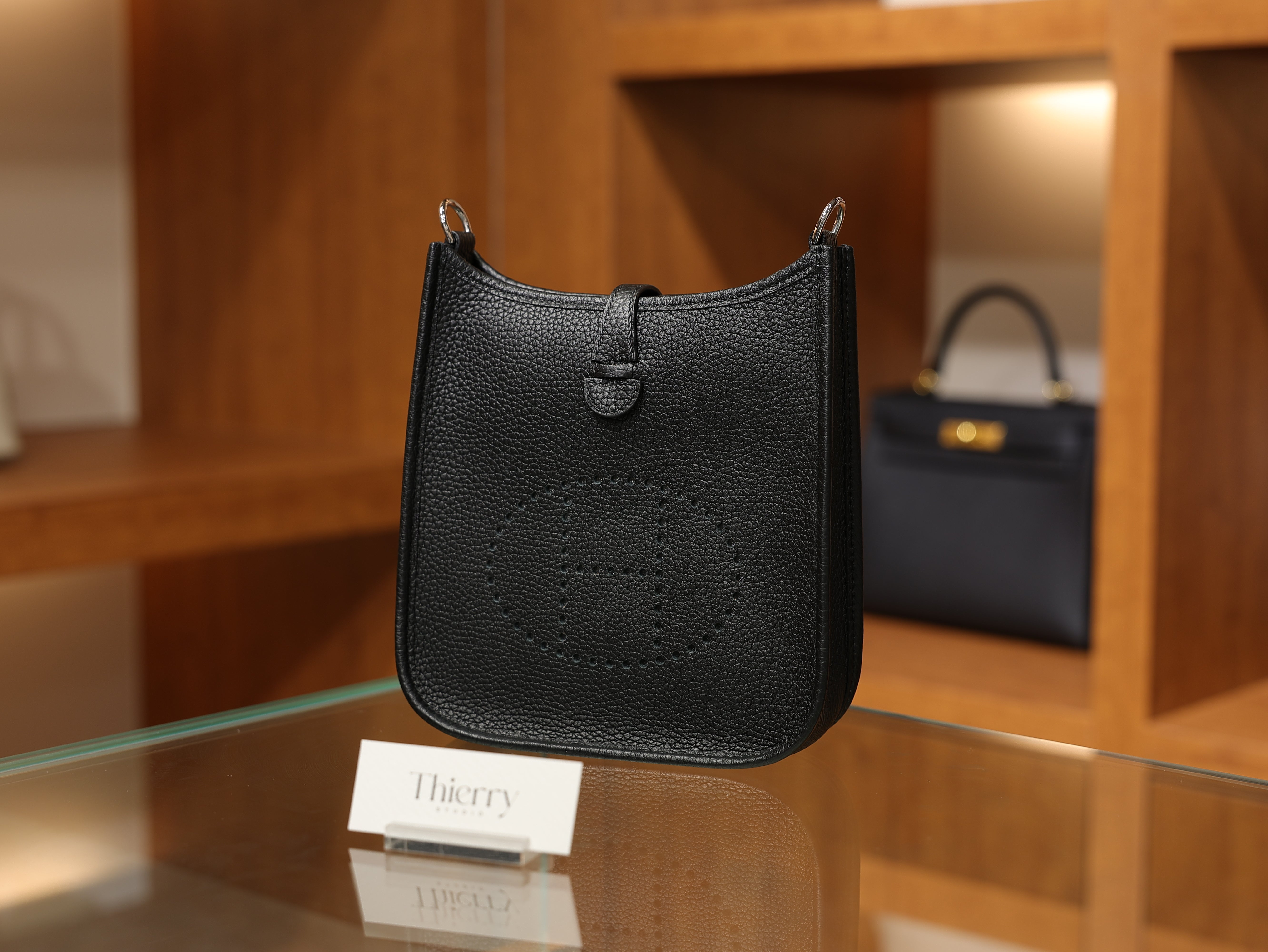 Evelyne mini clemence black PHW