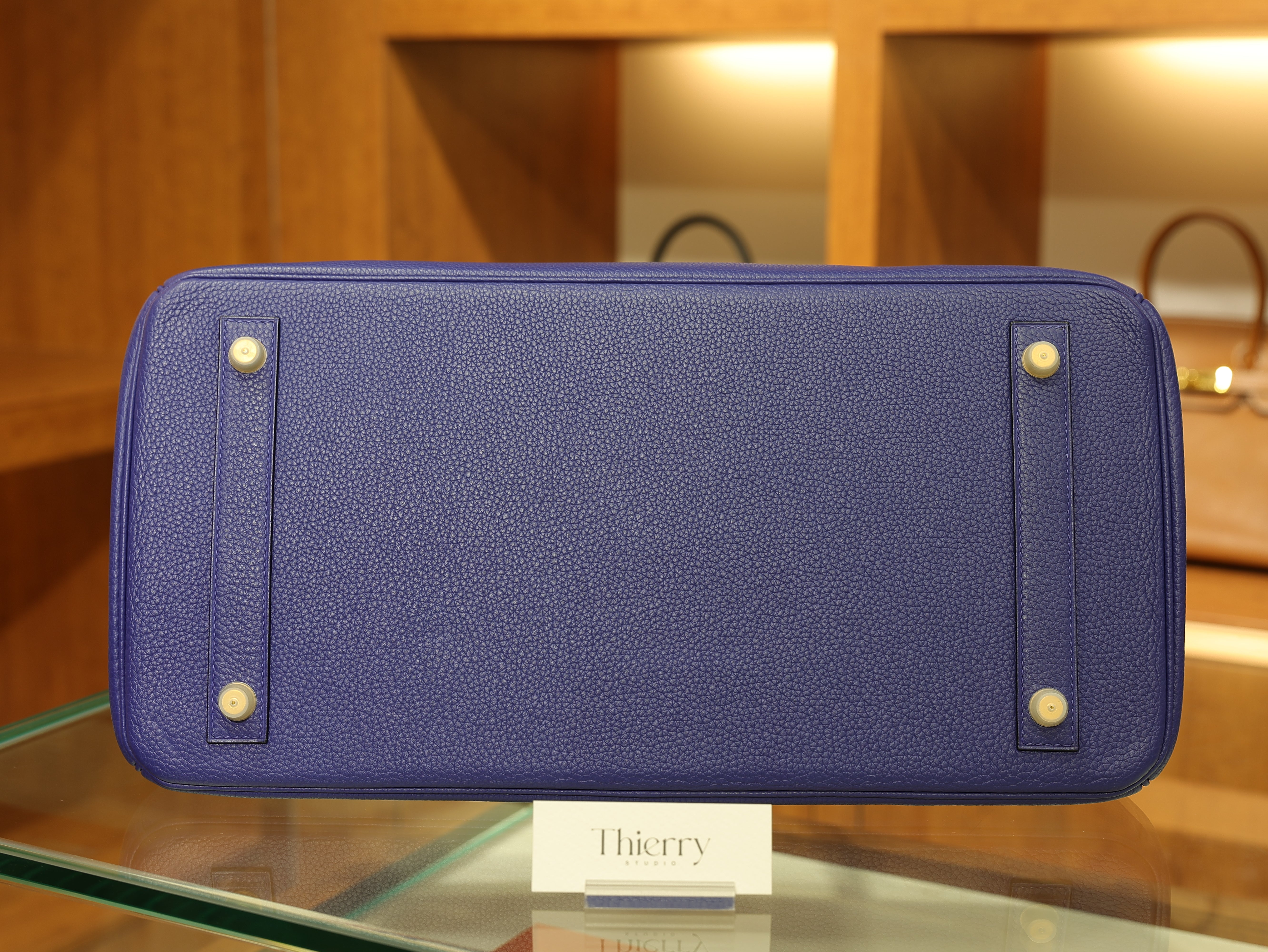 Birkin 40 togo blue electric GHW