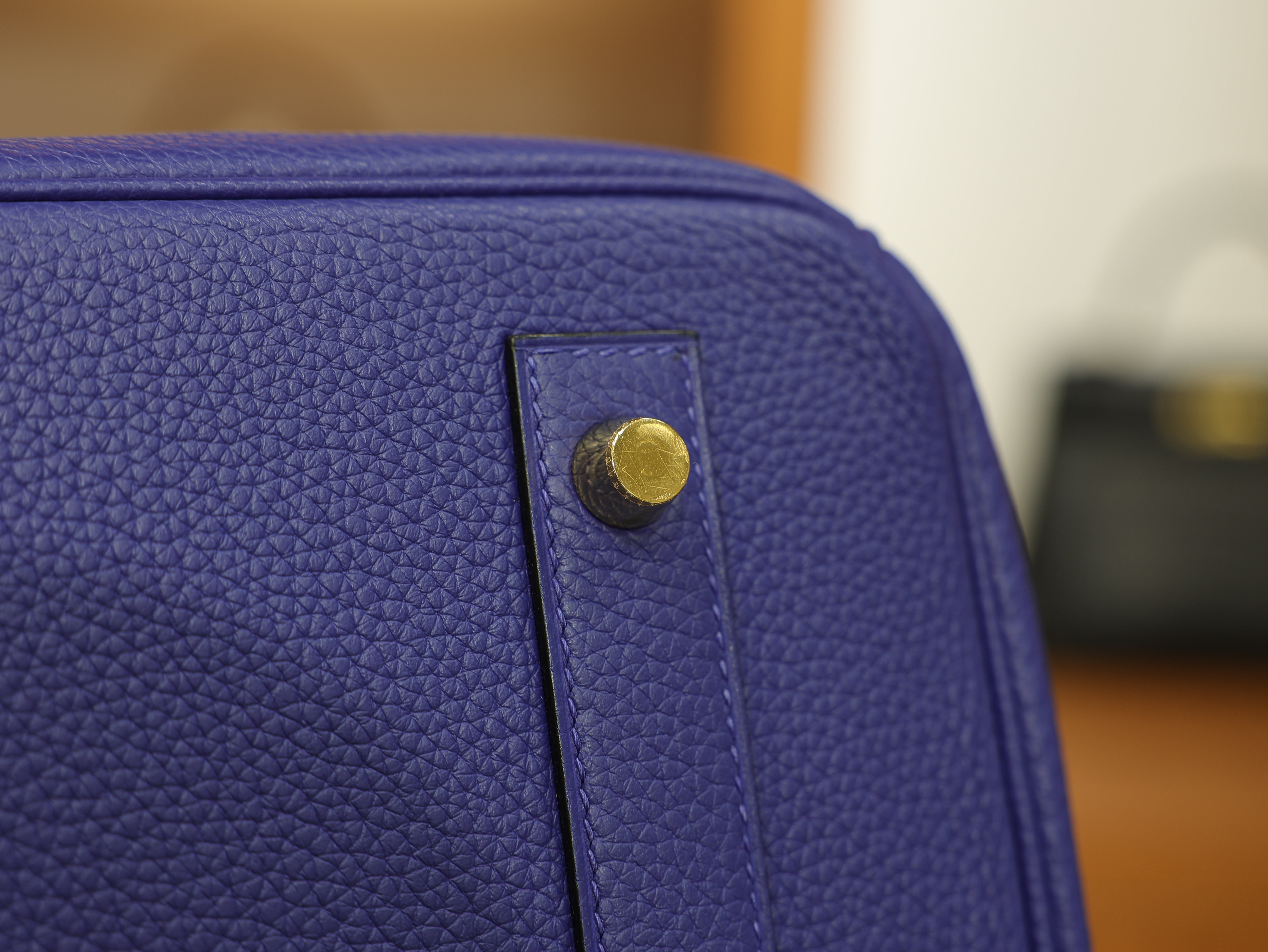 Birkin 40 togo blue electric GHW
