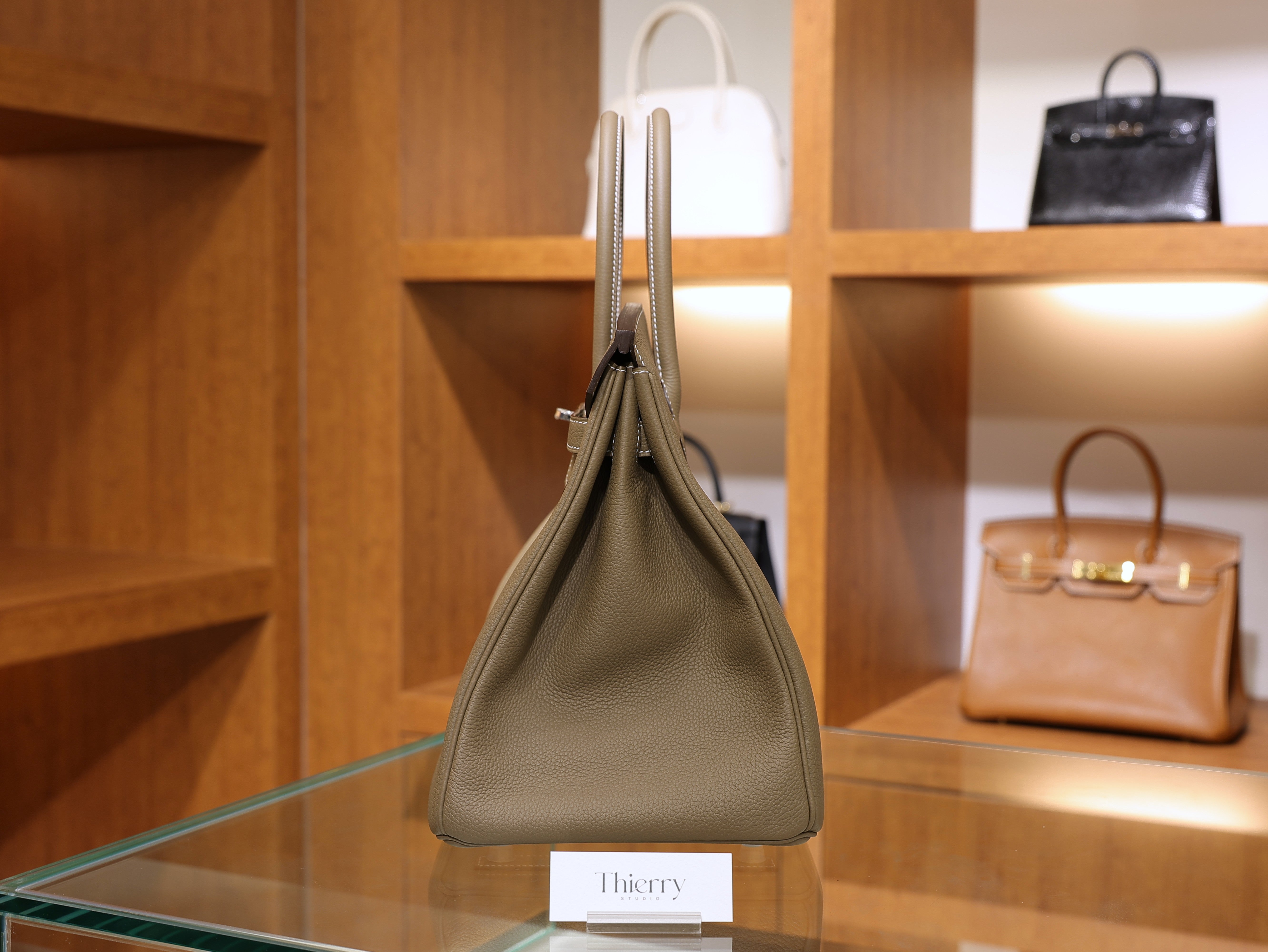 Birkin 35 togo etoupe PHW