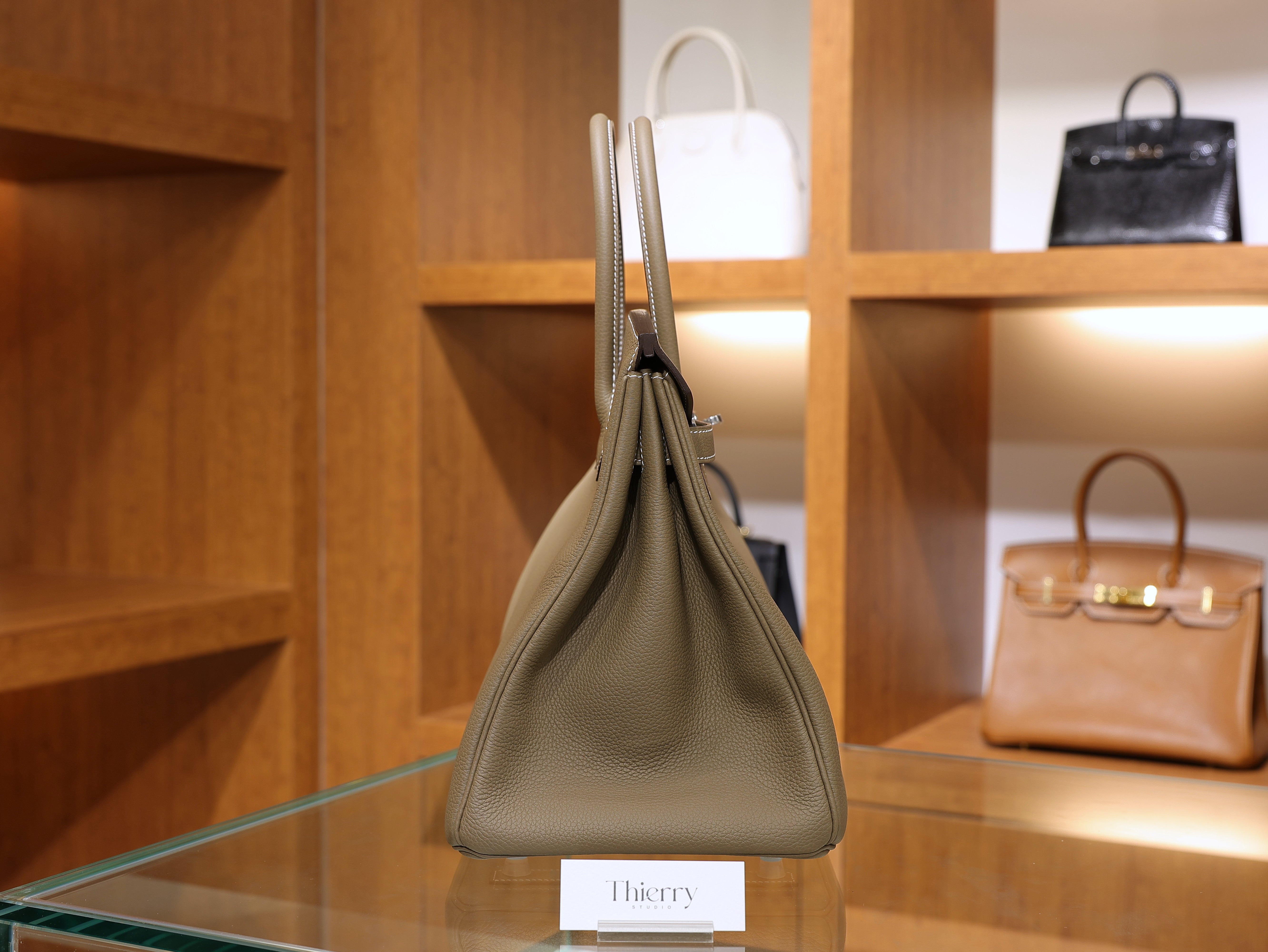 Birkin 35 togo etoupe PHW
