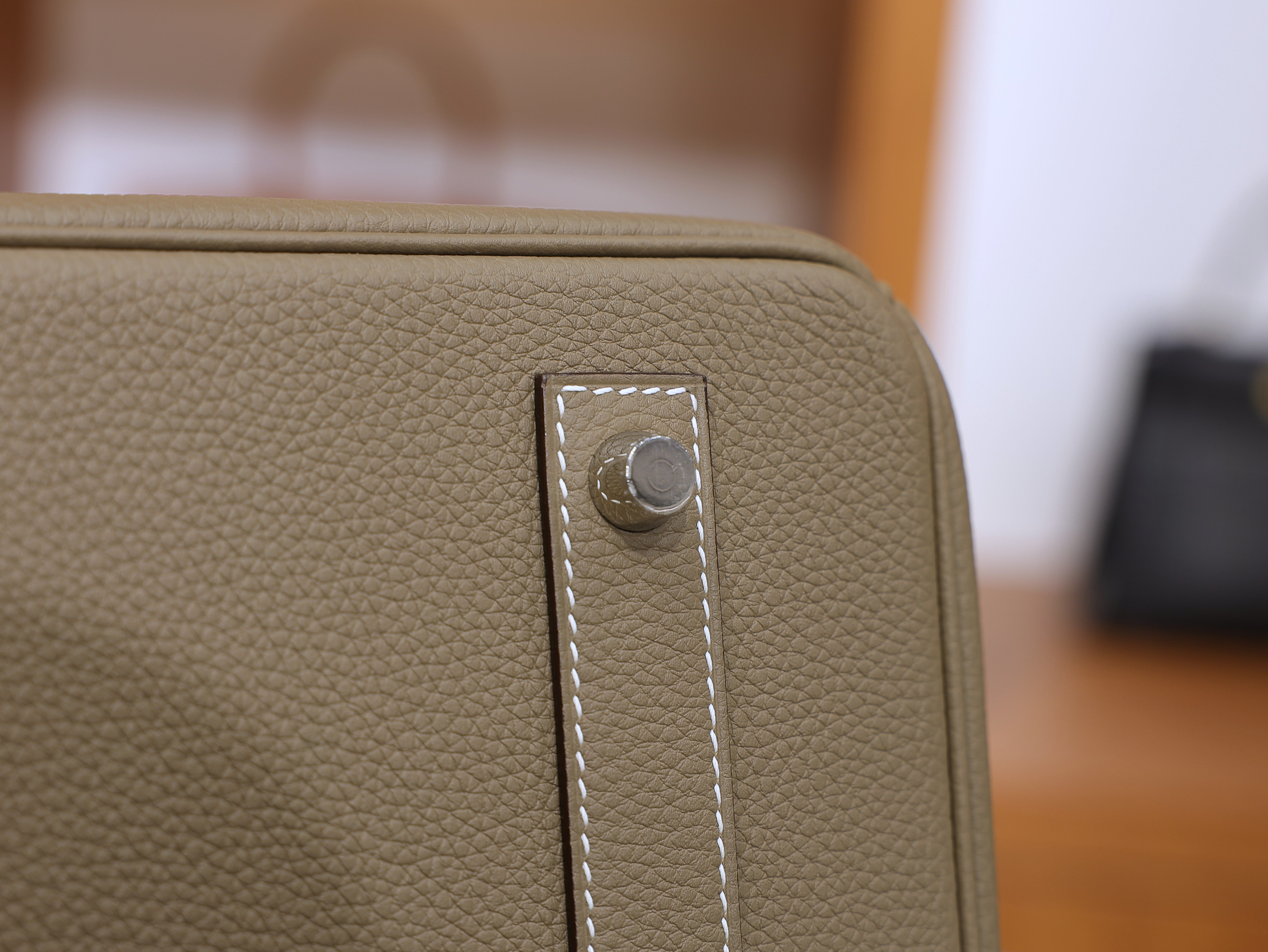 Birkin 35 togo etoupe PHW