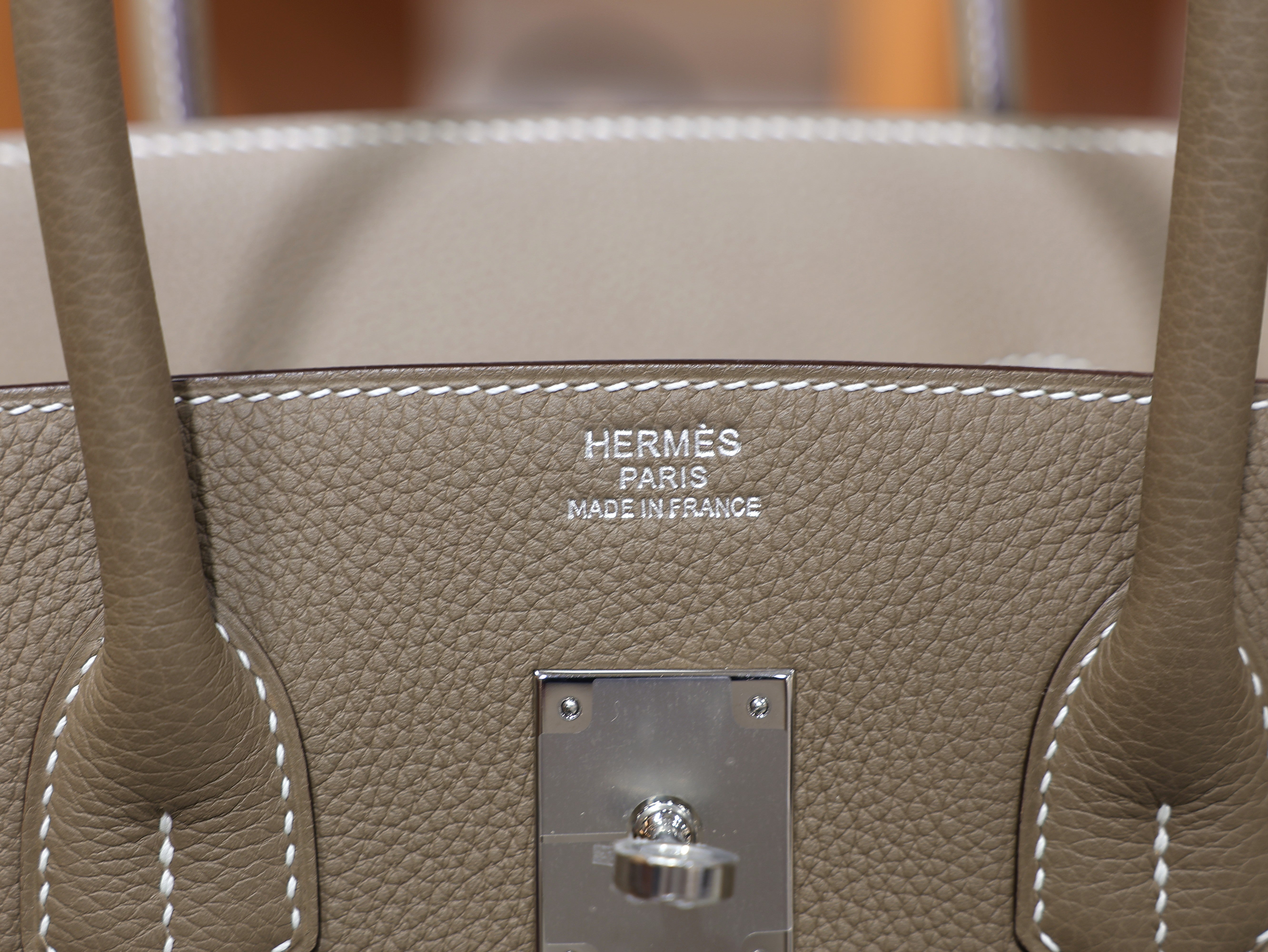 Birkin 35 togo etoupe PHW