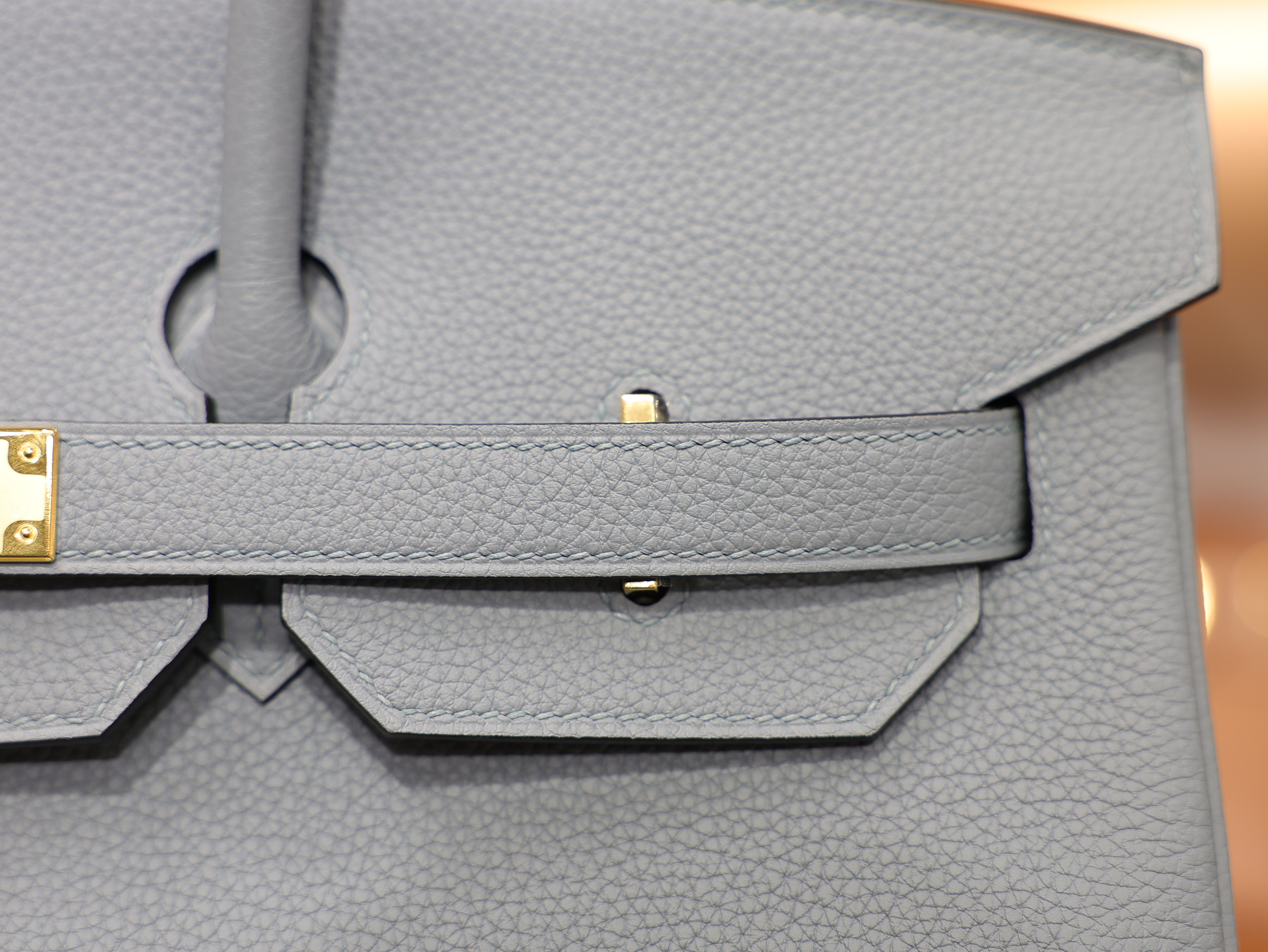 Birkin 35 togo blue lin GHW