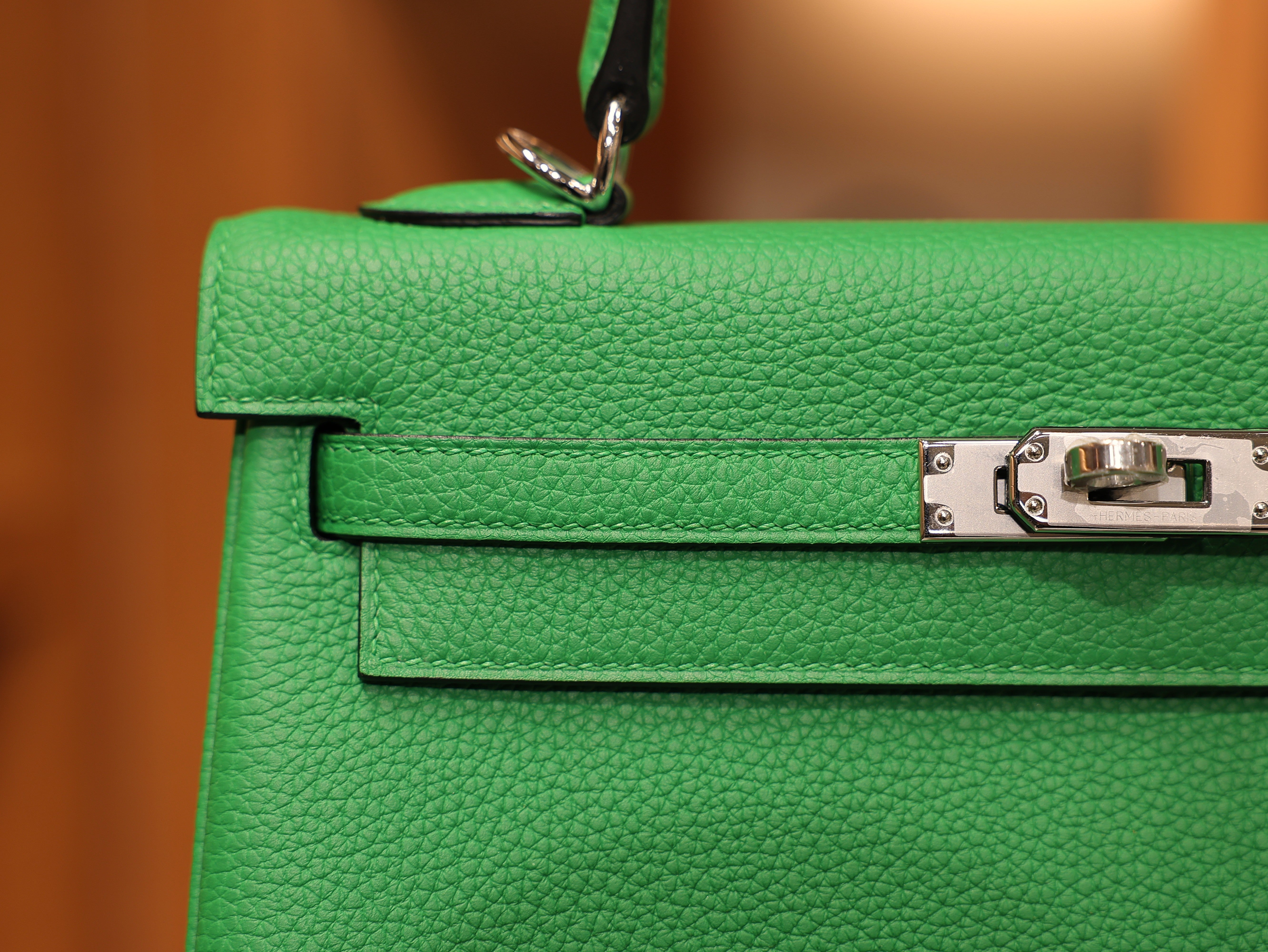 Kelly 25 togo bamboo PHW