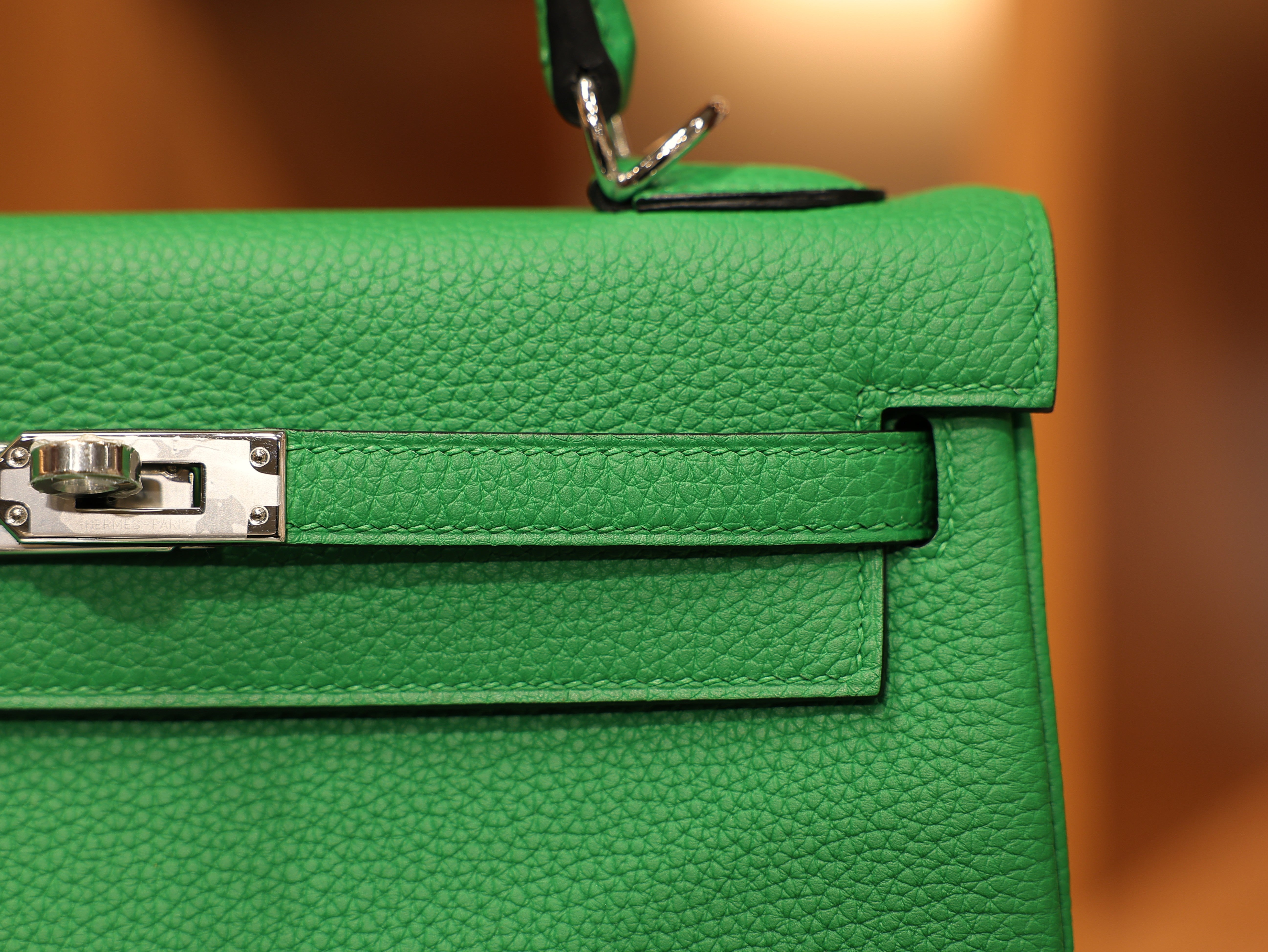 Kelly 25 togo bamboo PHW