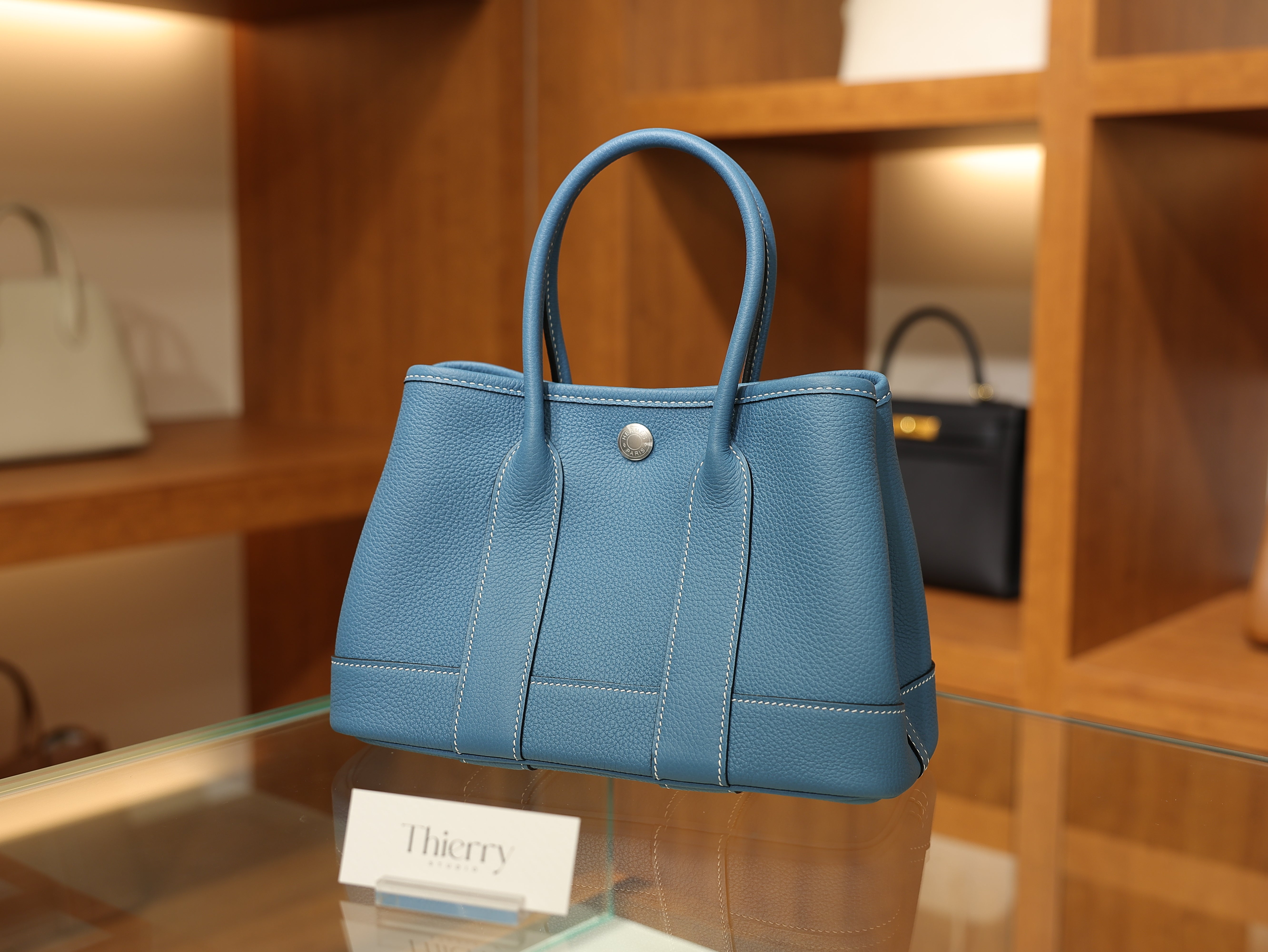 Garden party mini togo blue jean