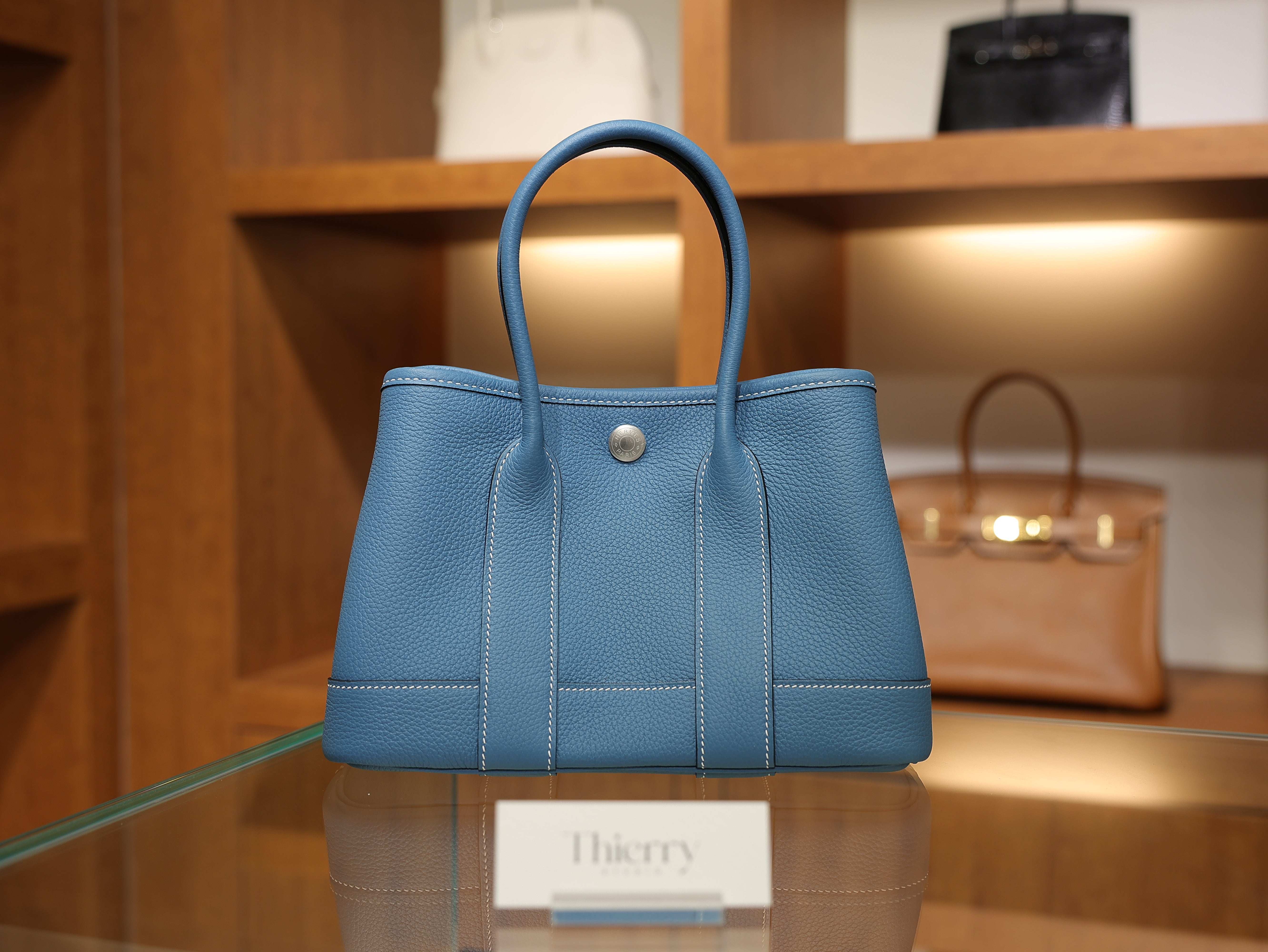Garden party mini togo blue jean