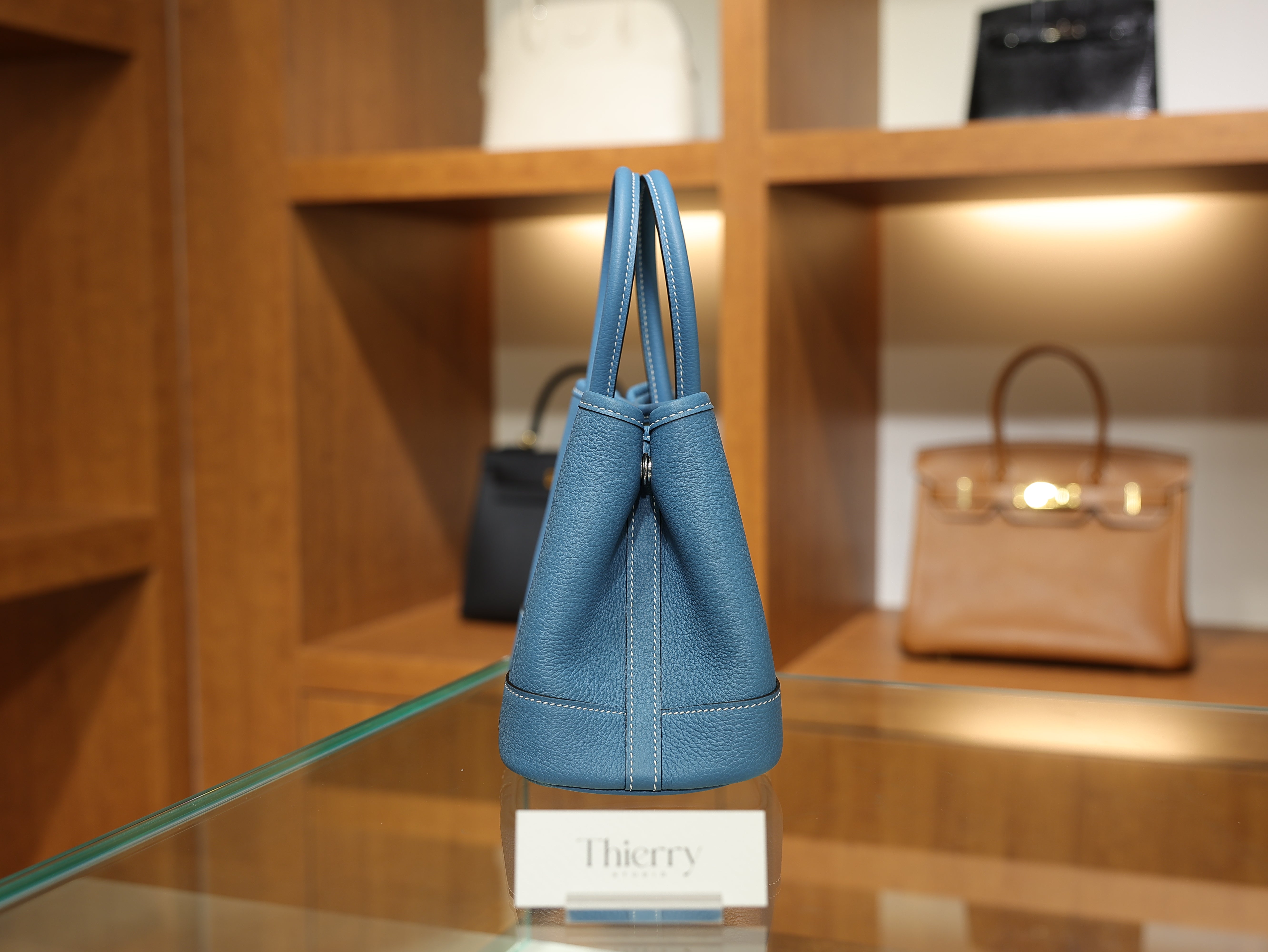 Garden party mini togo blue jean