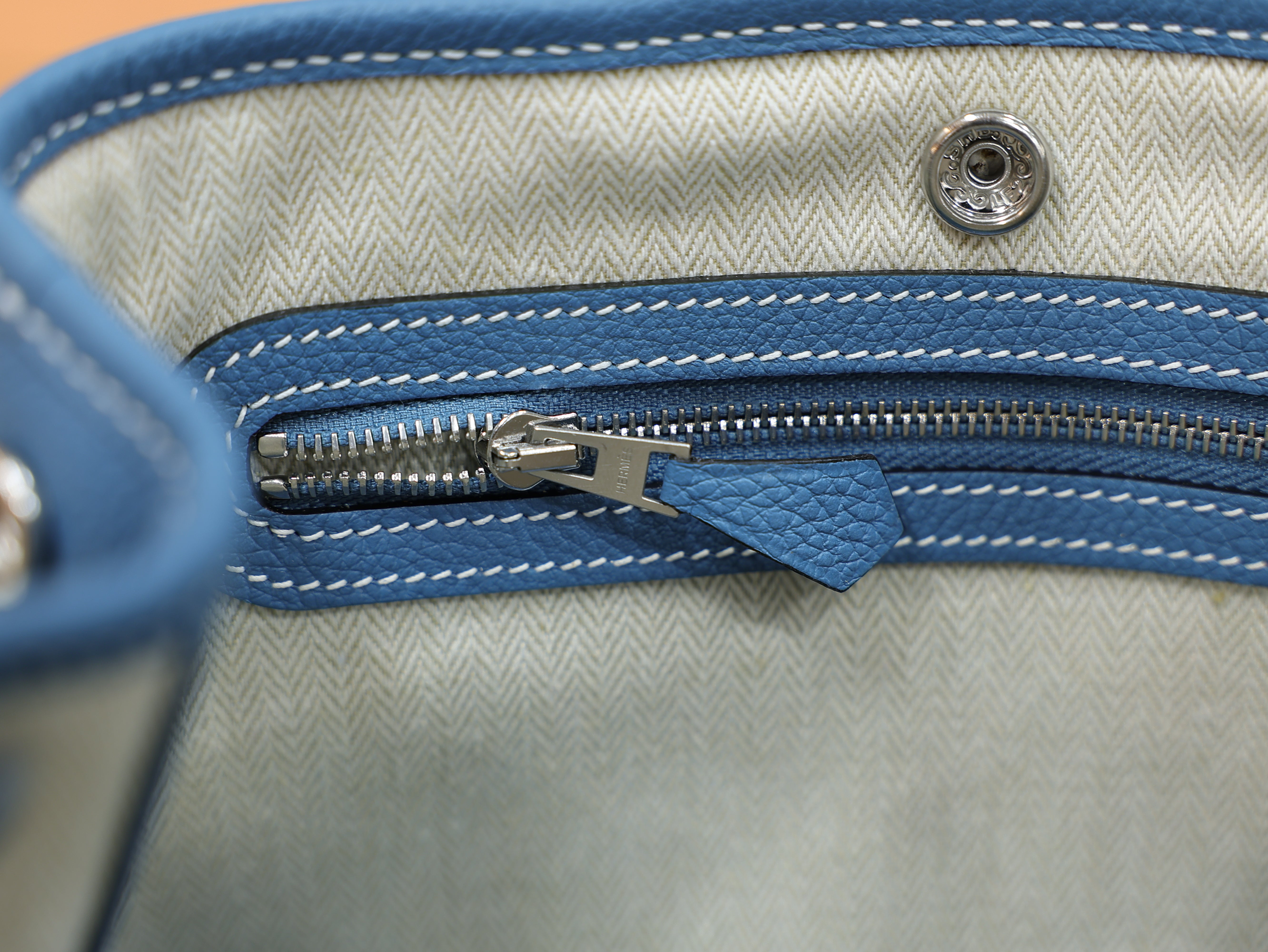 Garden party mini togo blue jean