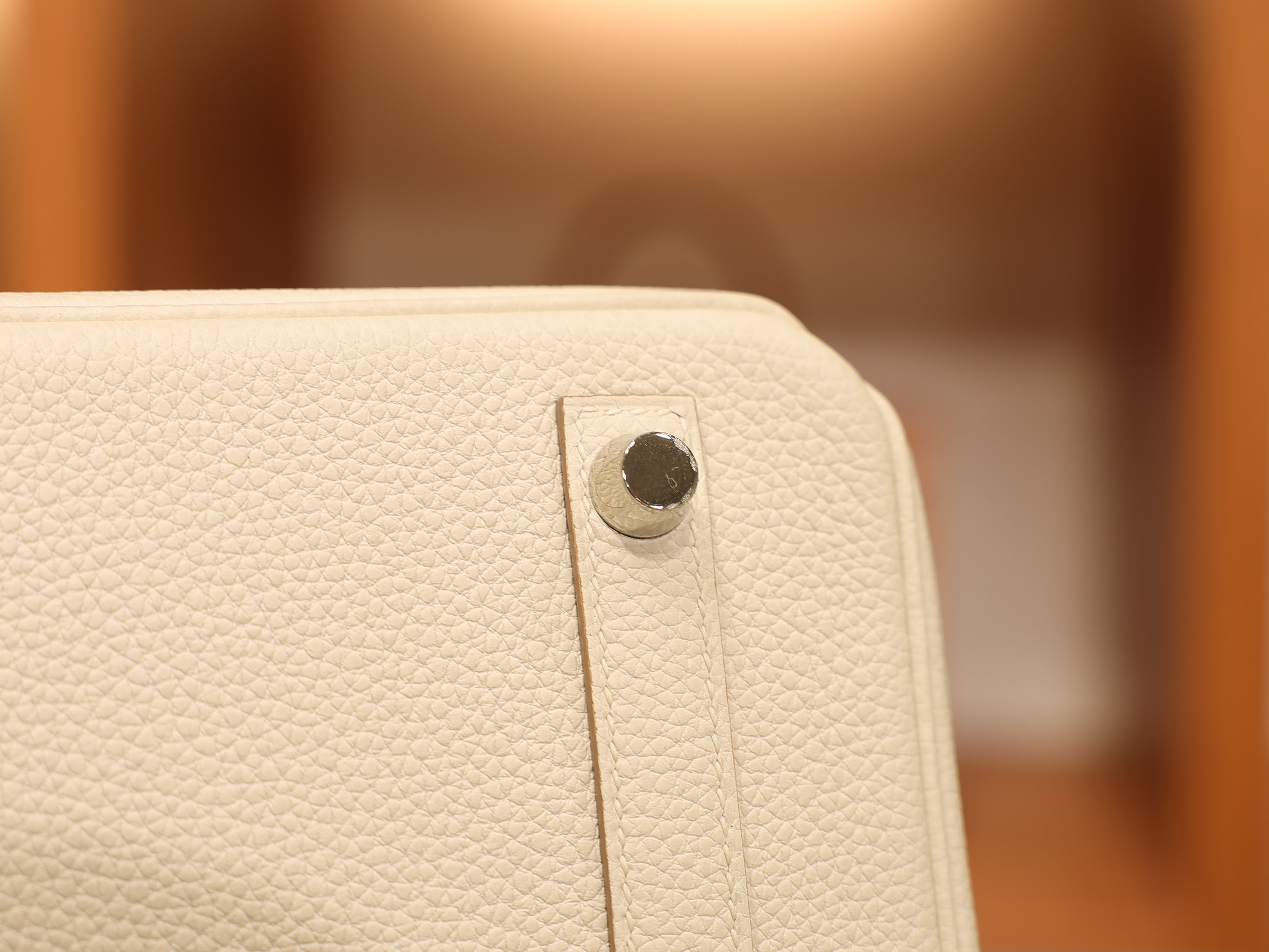 Birkin 25 togo craie PHW