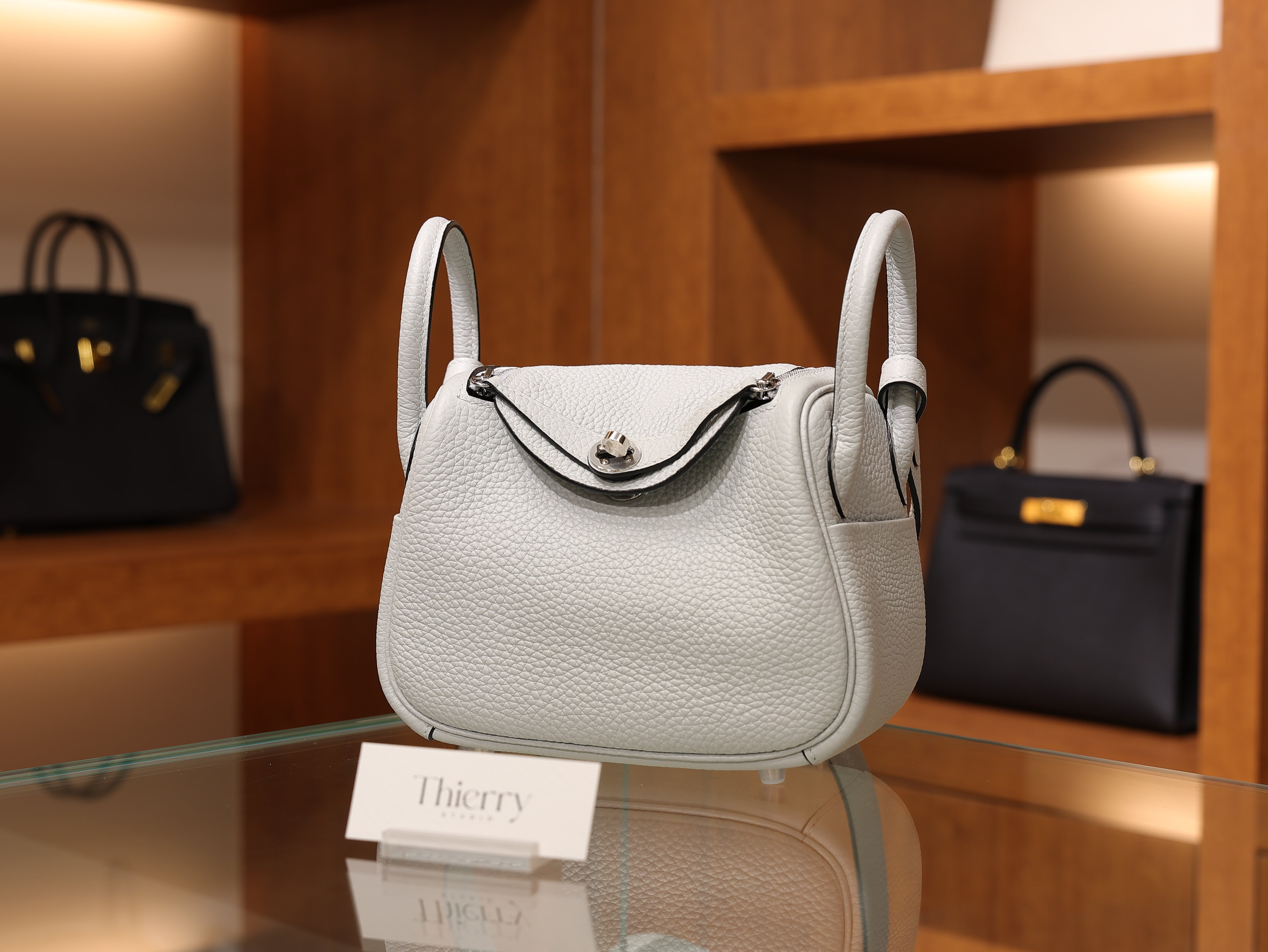 Lindy mini clemence blue pale PHW