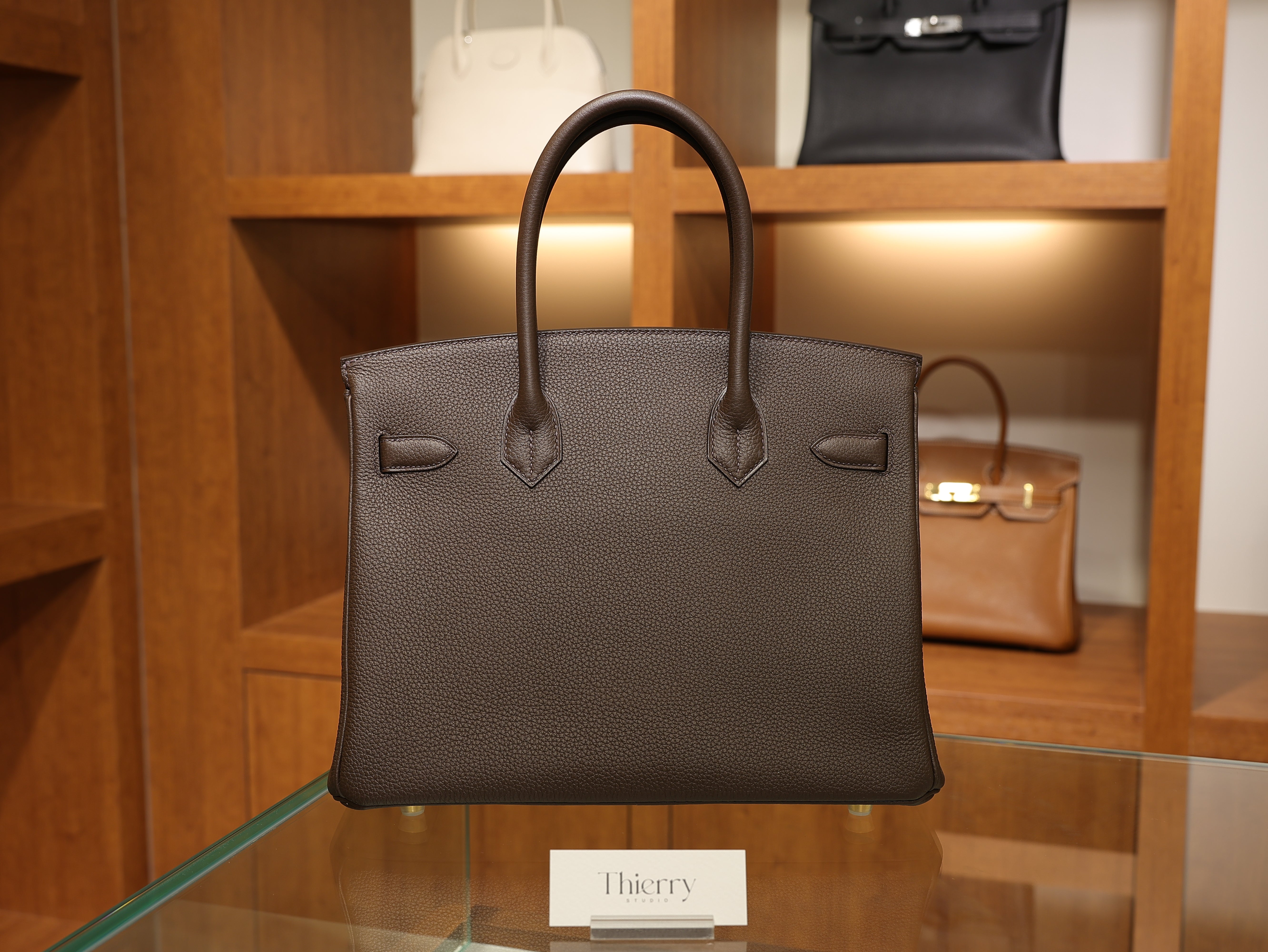 Birkin 30 togo chocolate GHW
