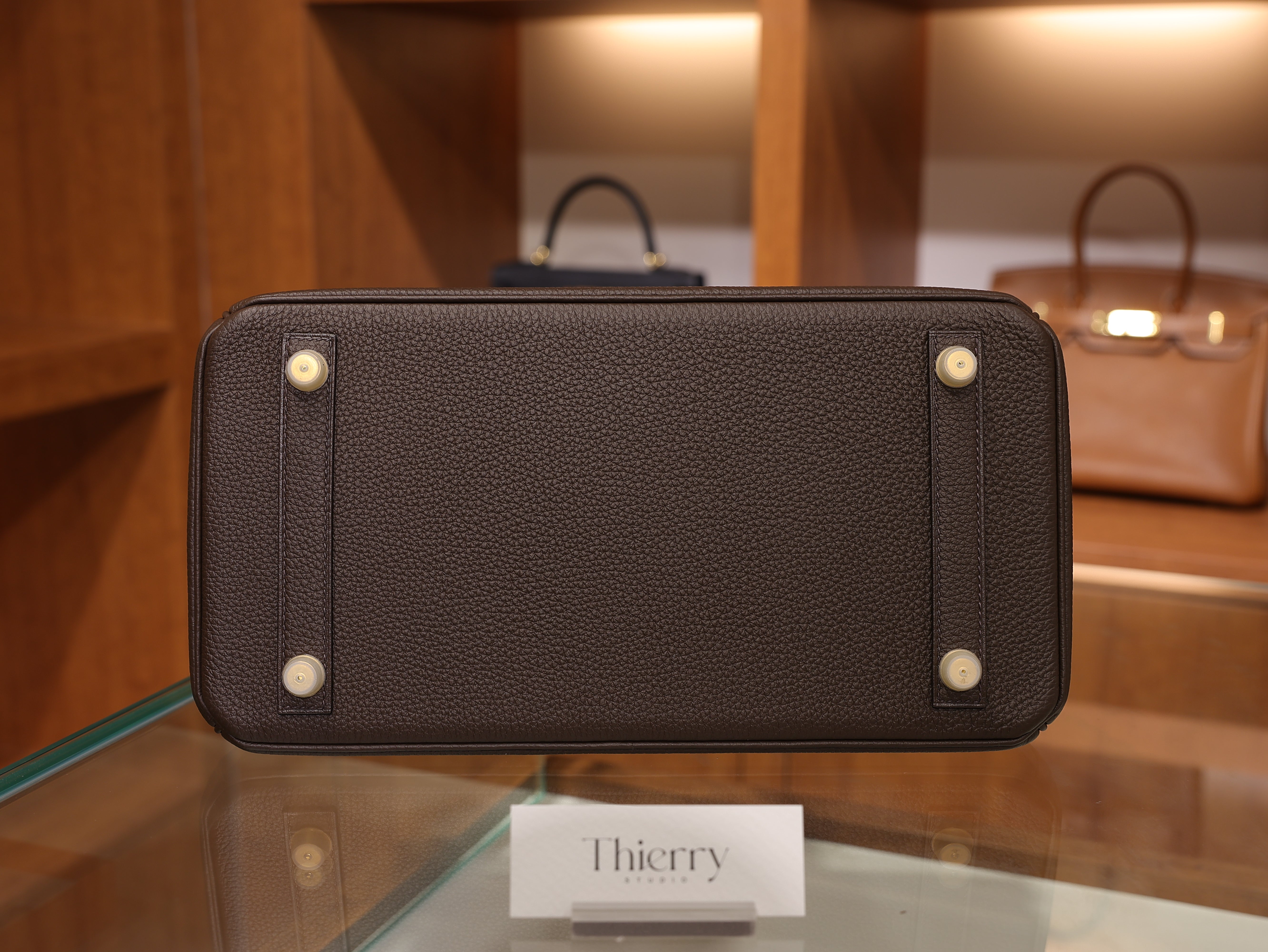 Birkin 30 togo chocolate GHW