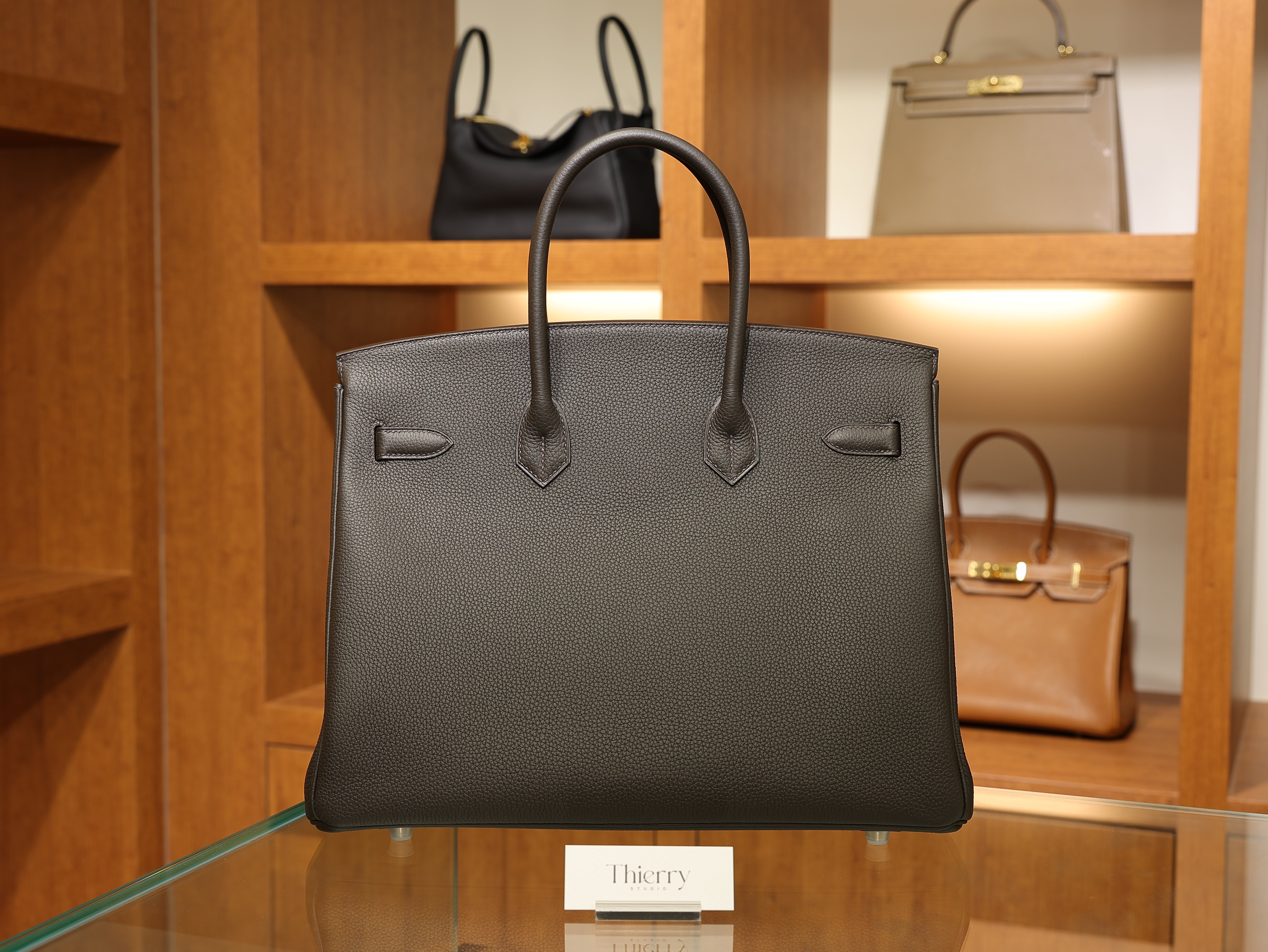 Birkin 35 togo ebene PHW