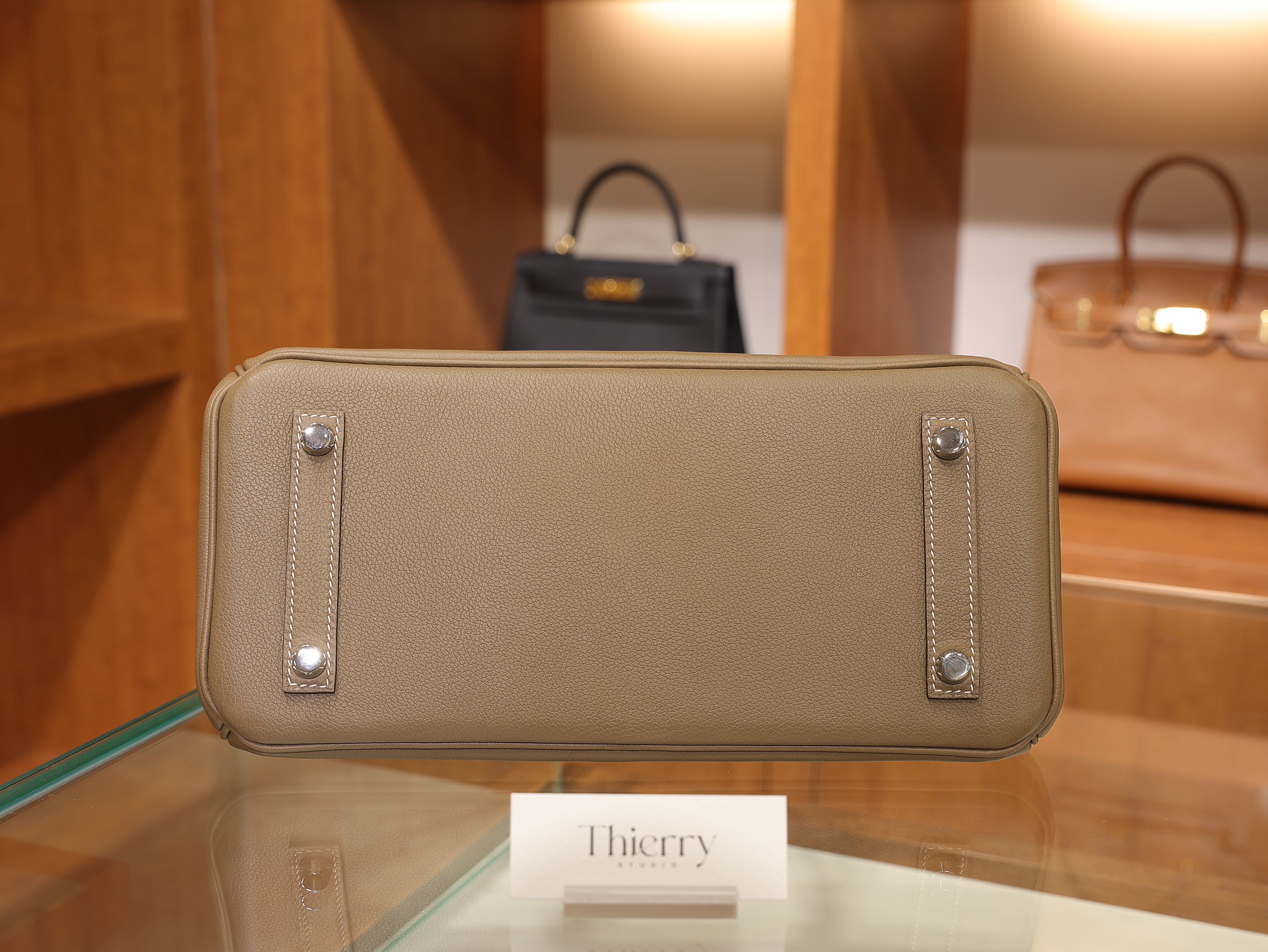 Shoulder birkin 29 evercolor etoupe PHW