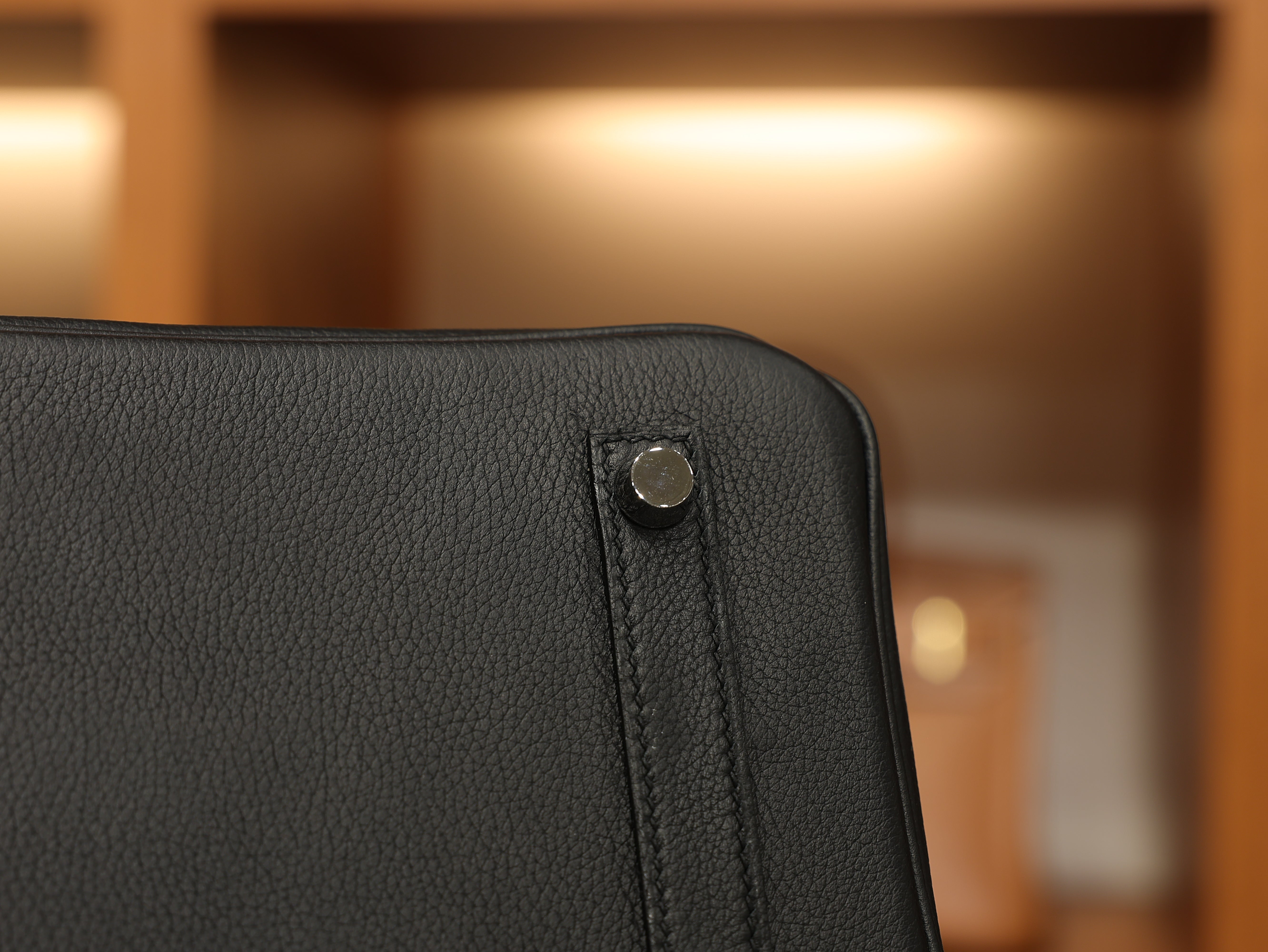 Shoulder birkin 29 evercolor black PHW