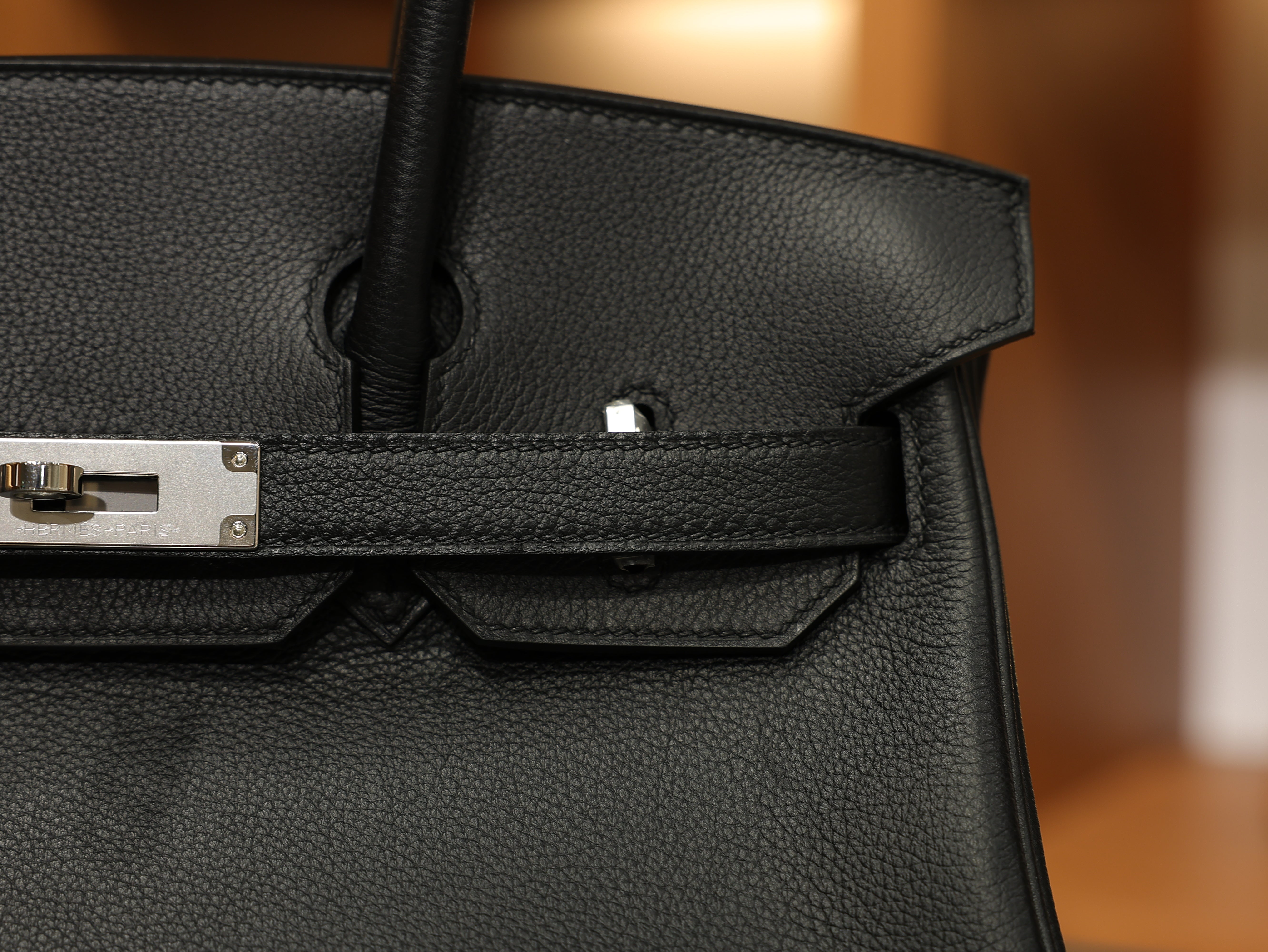 Shoulder birkin 29 evercolor black PHW