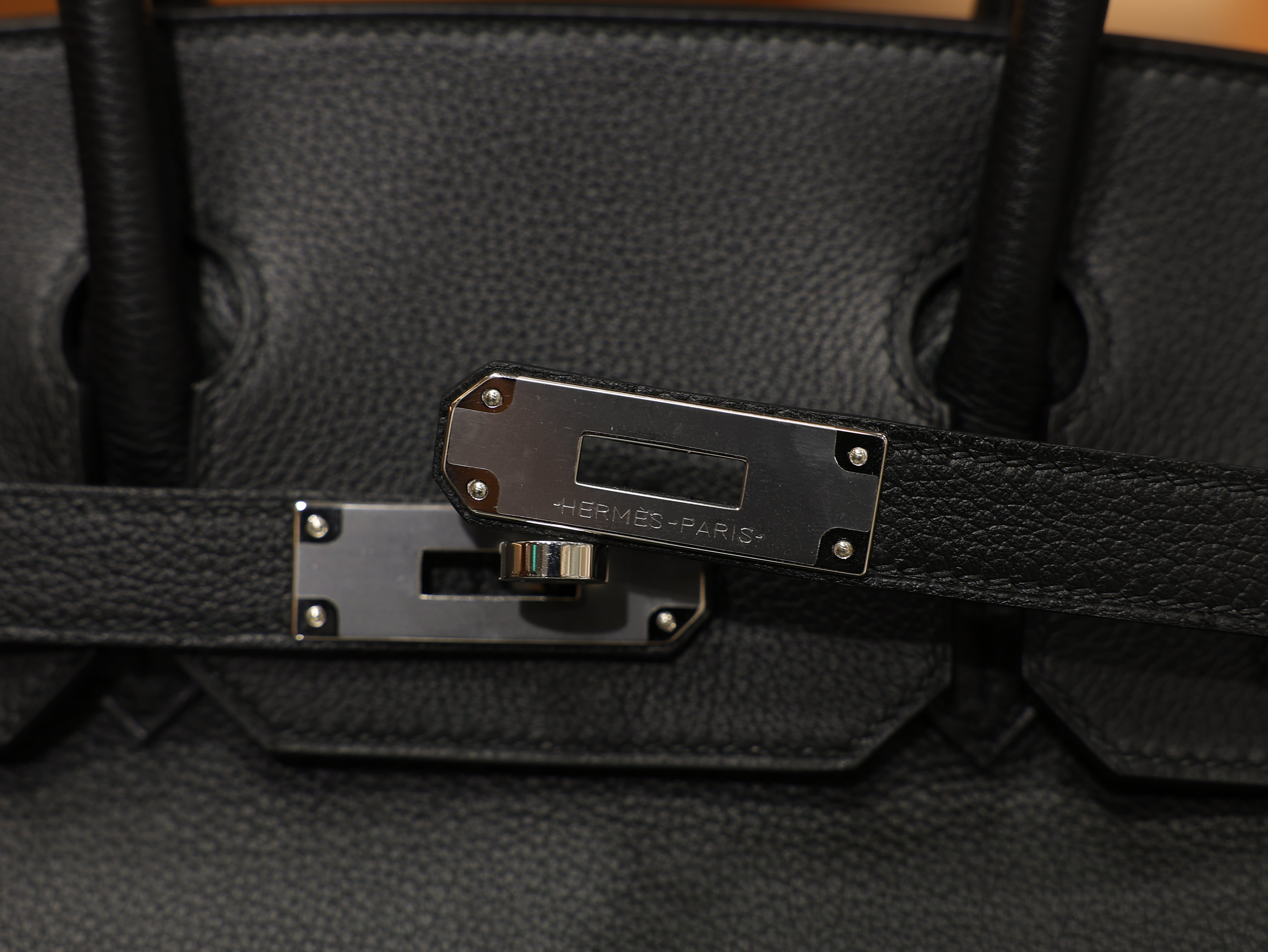 Shoulder birkin 29 evercolor black PHW