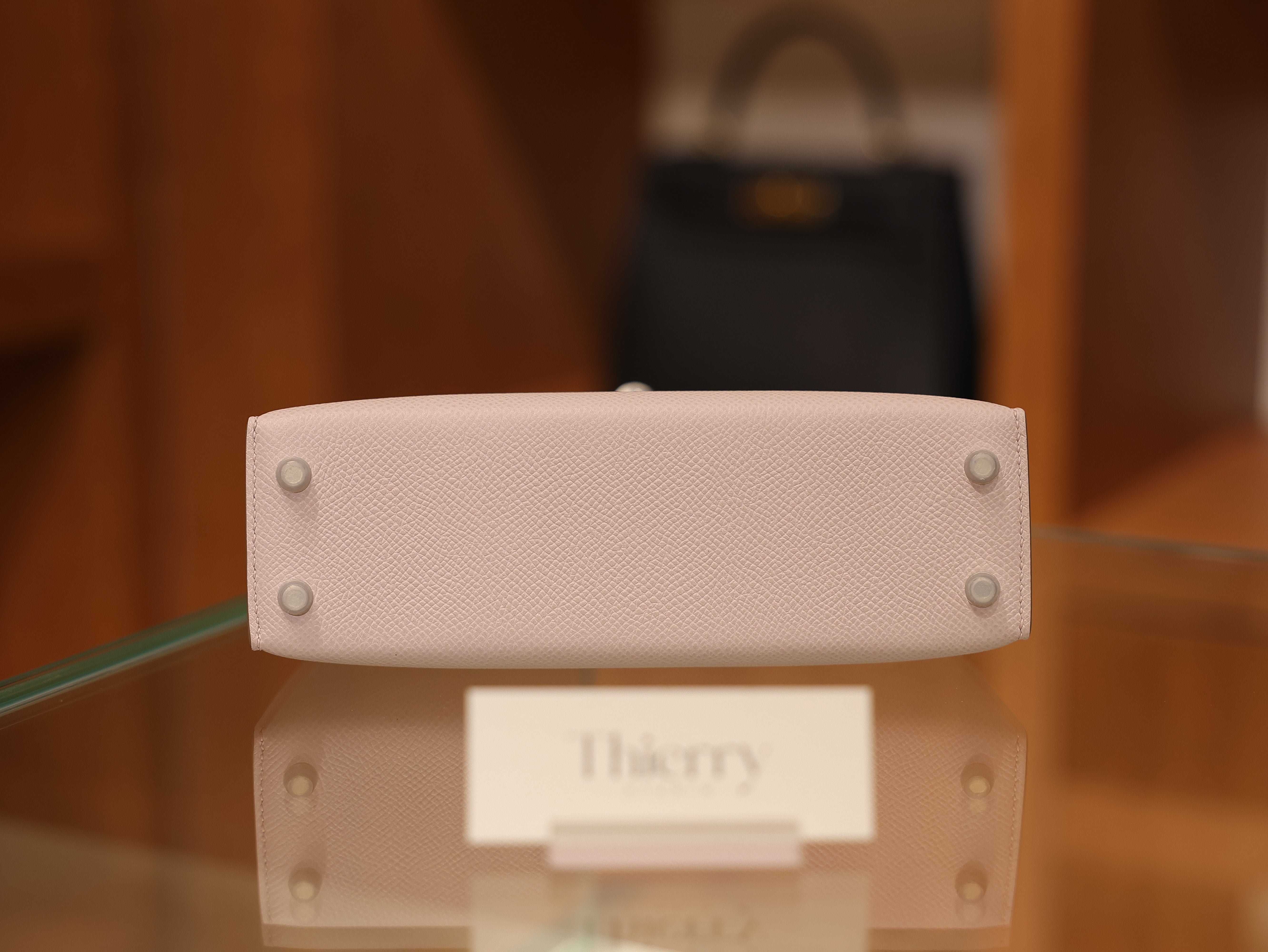 Kelly mini 2 epsom mauve pale PHW