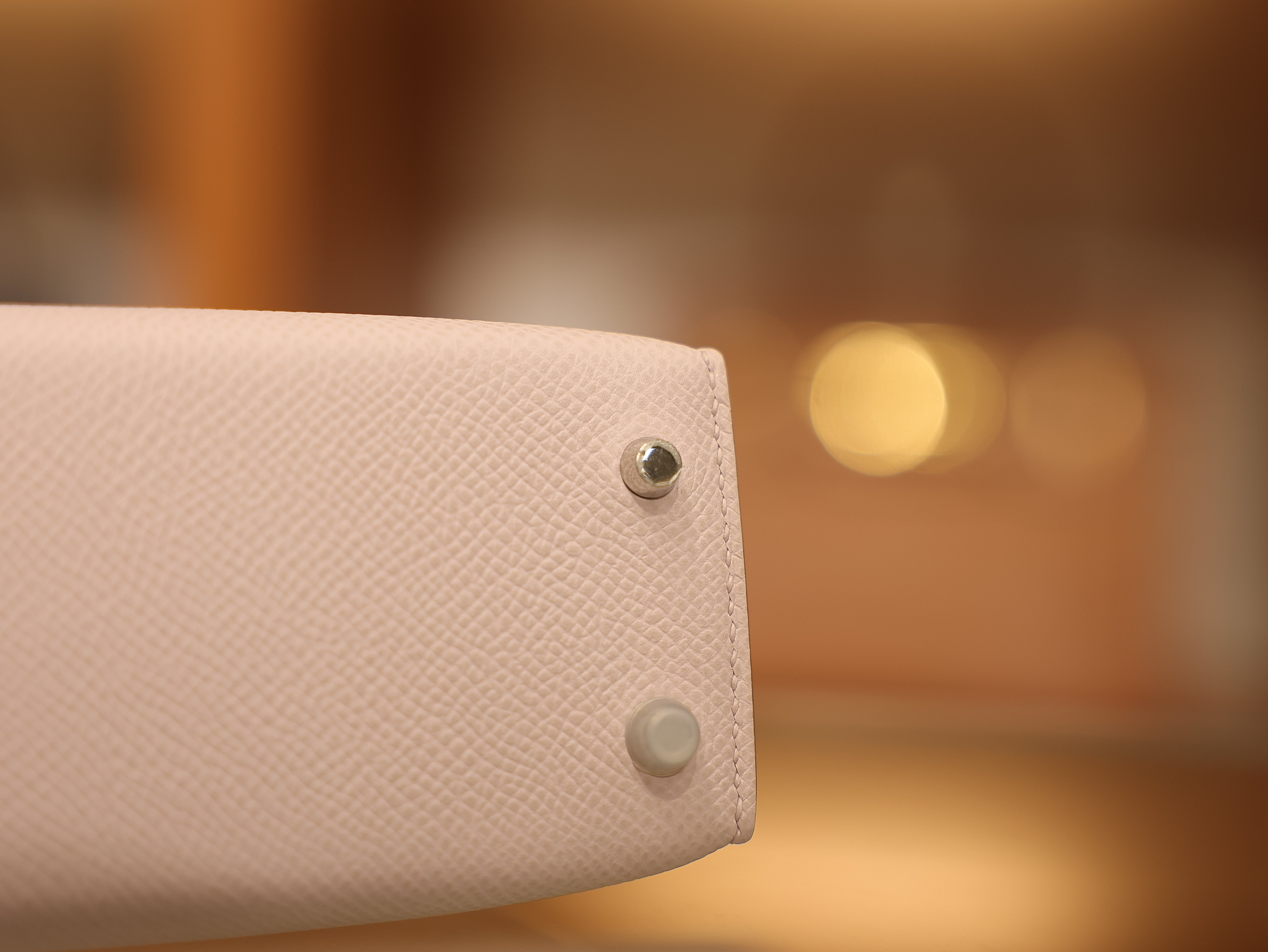 Kelly mini 2 epsom mauve pale PHW