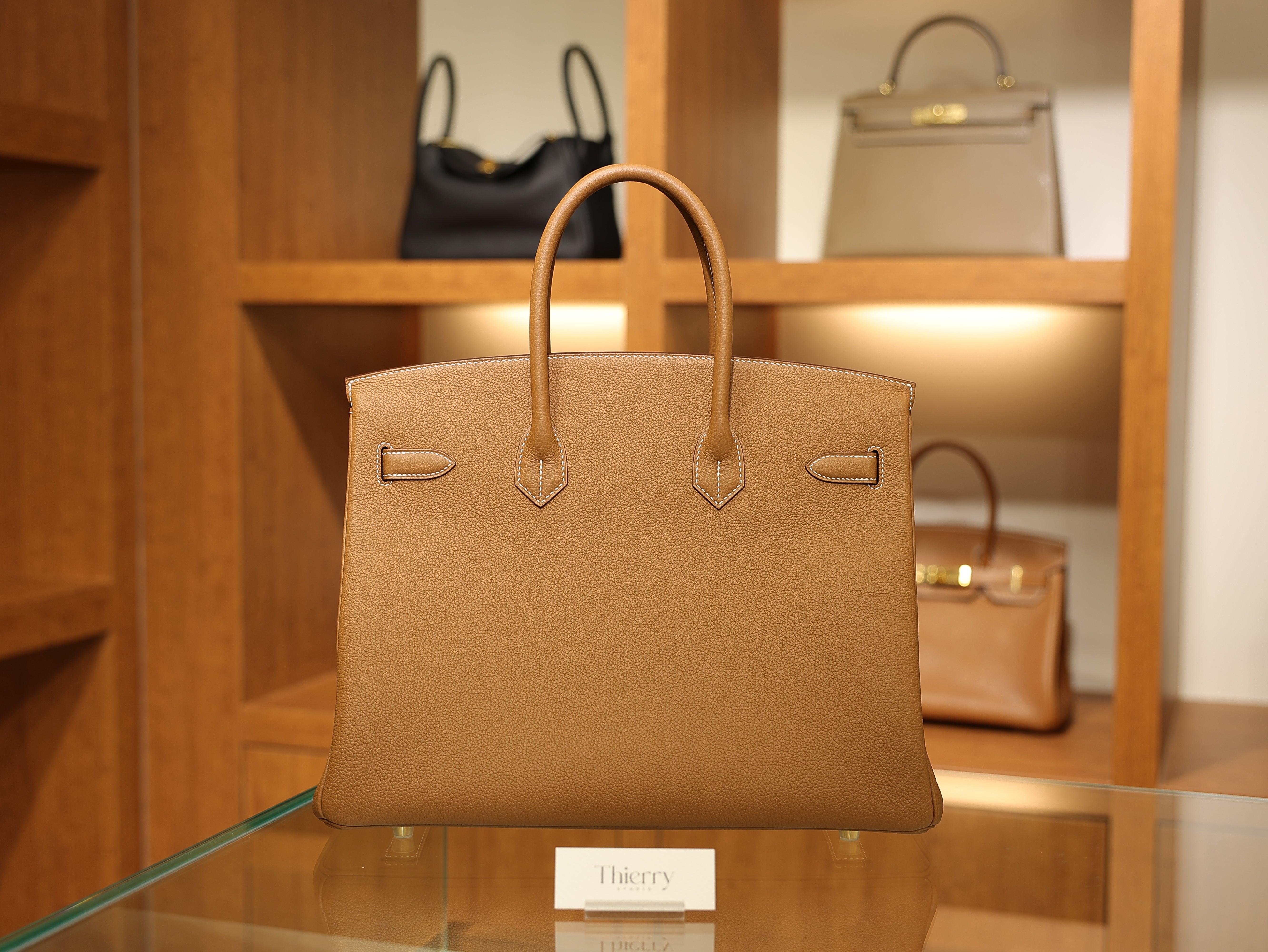 Birkin 35 togo gold GHW