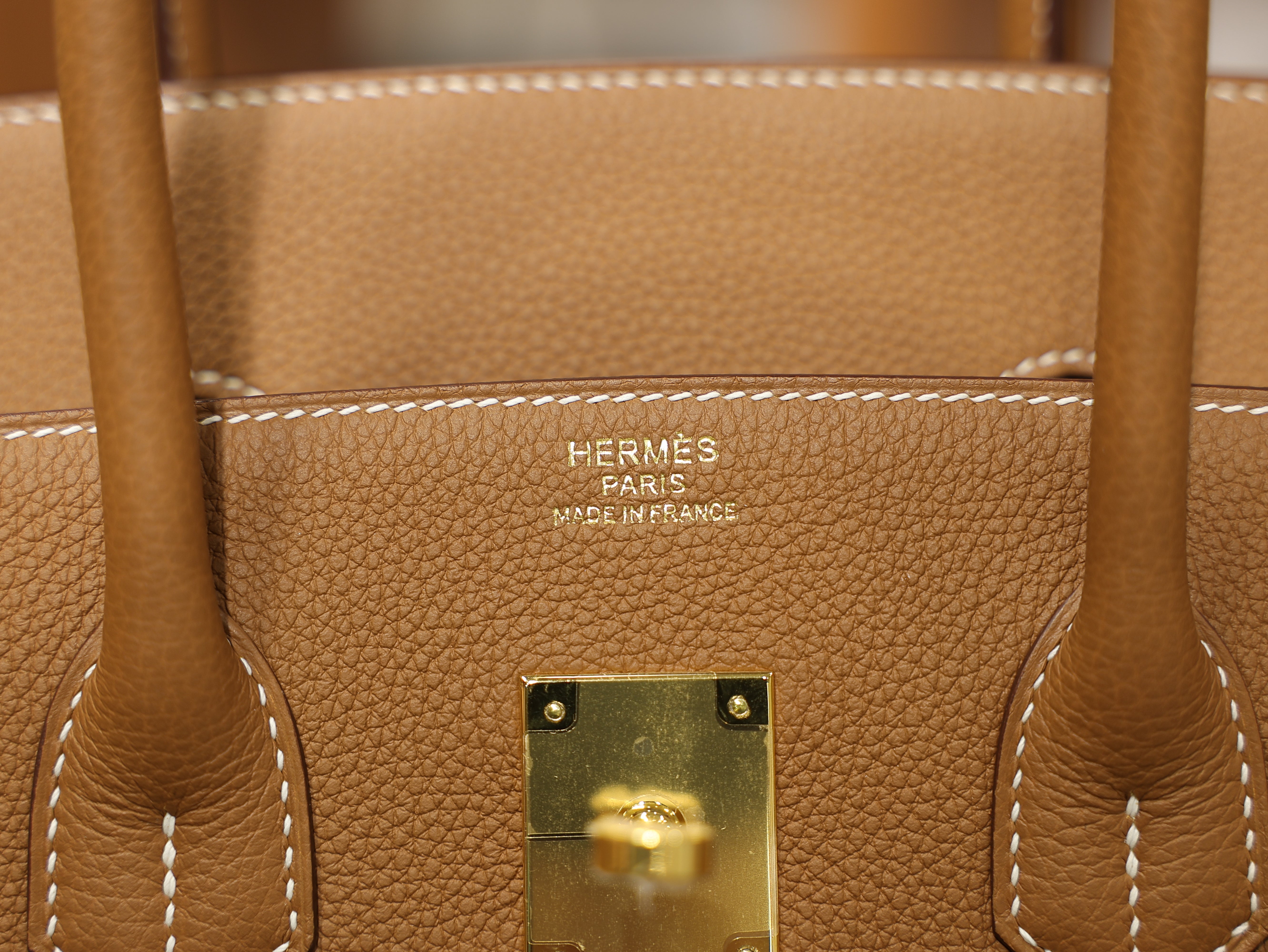 Birkin 35 togo gold GHW
