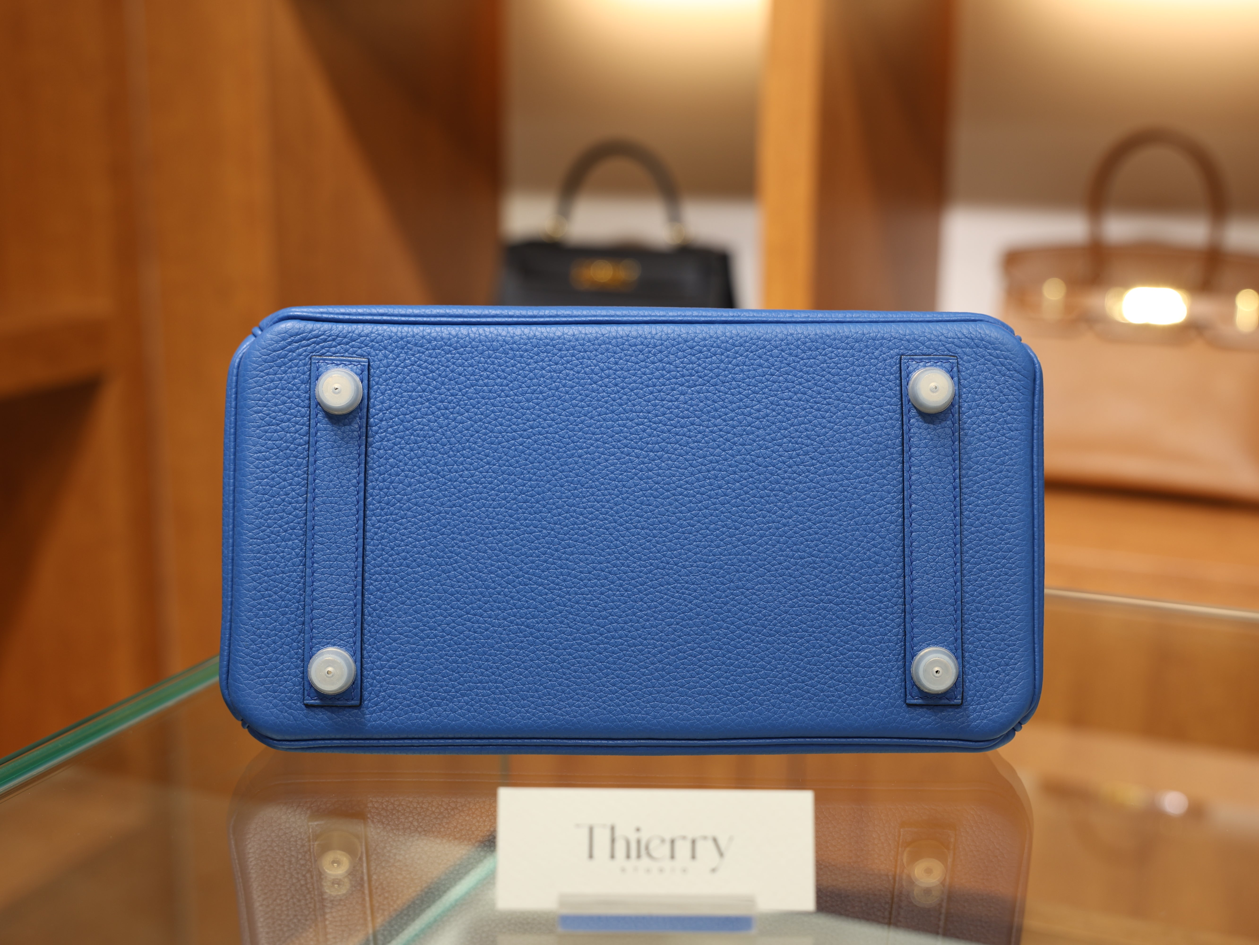 Birkin 25 togo blue hydra PHW