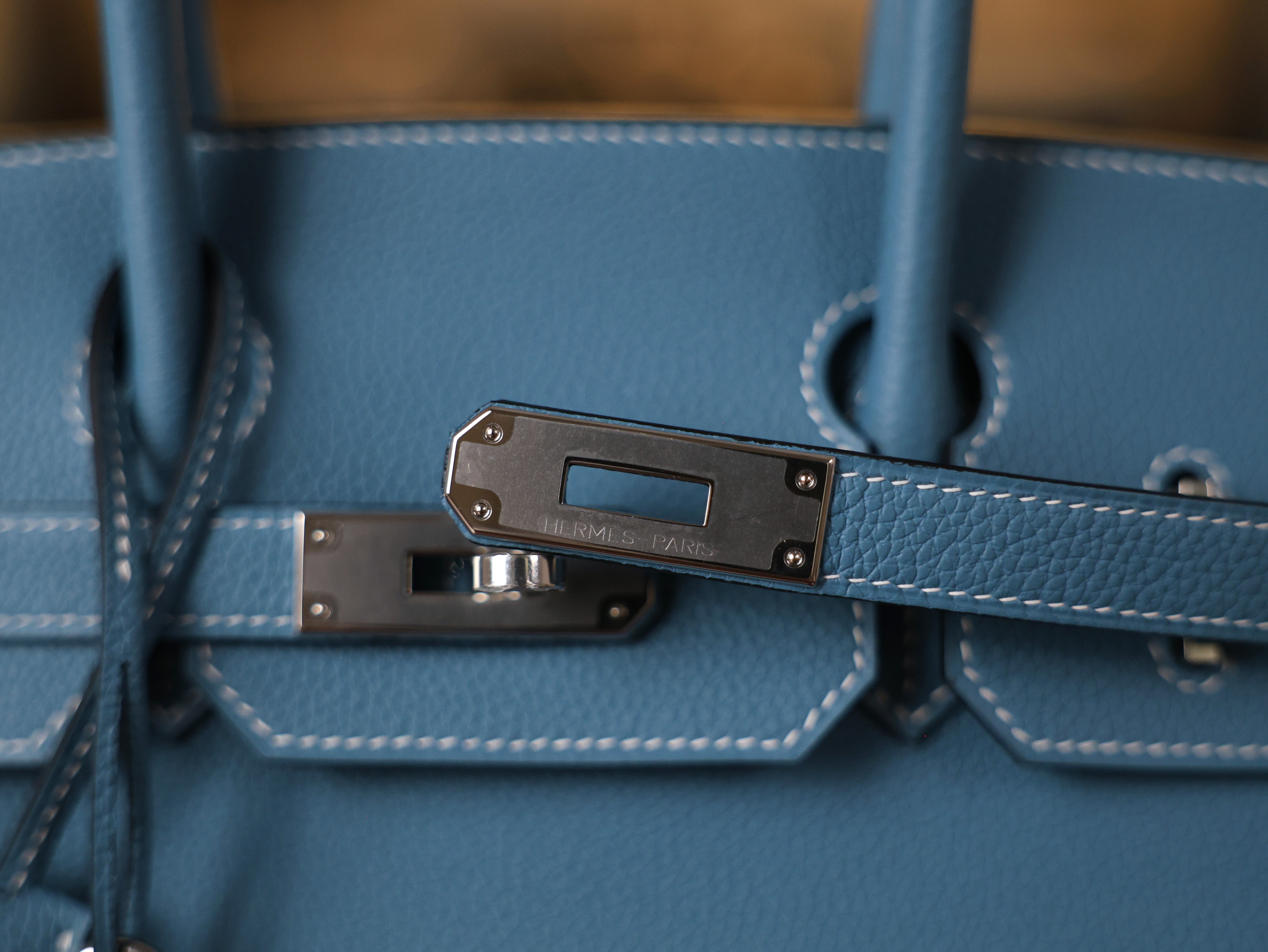 Birkin 30 togo blue jean PHW