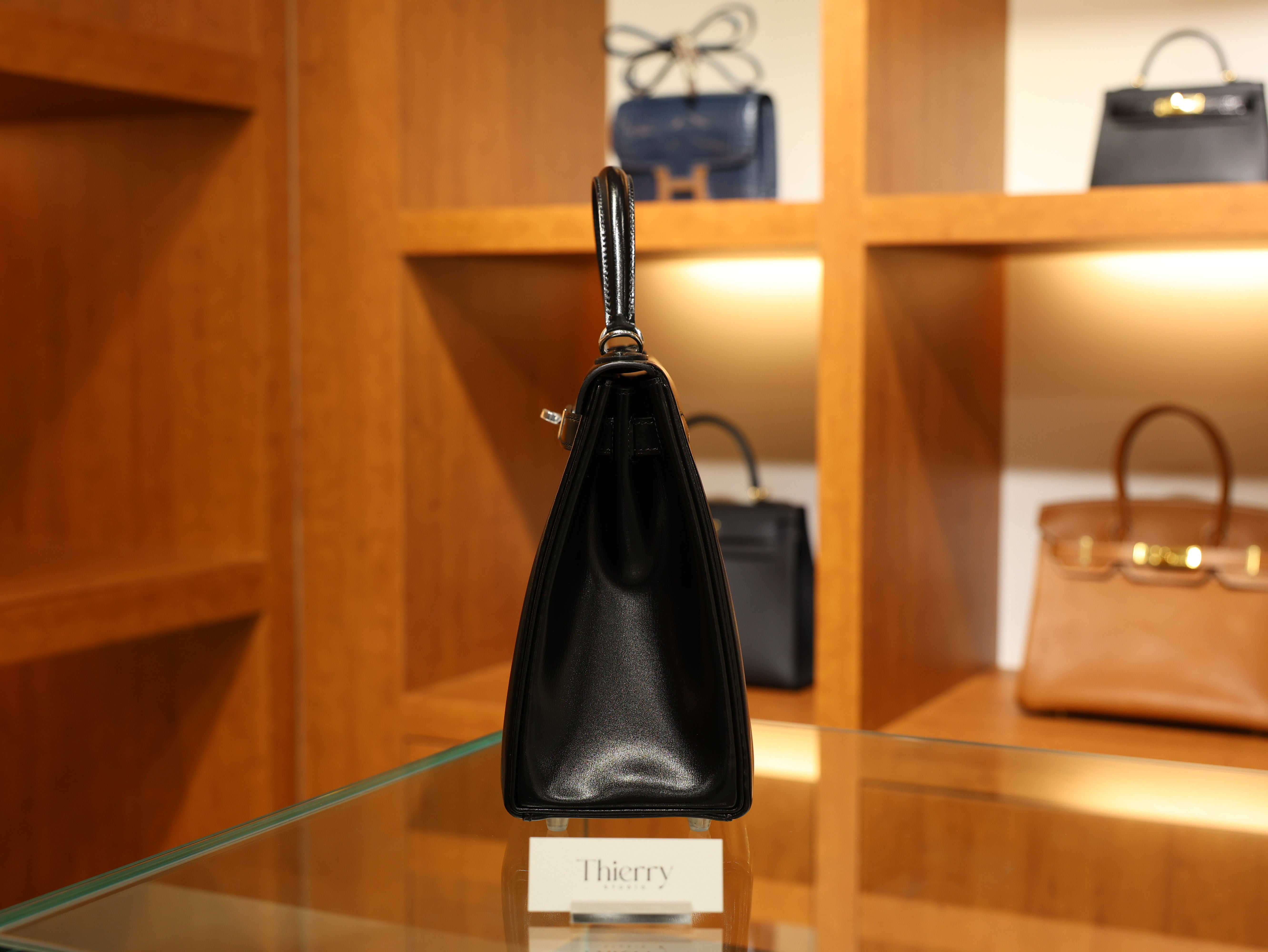 Kelly 28 box retourne black PHW