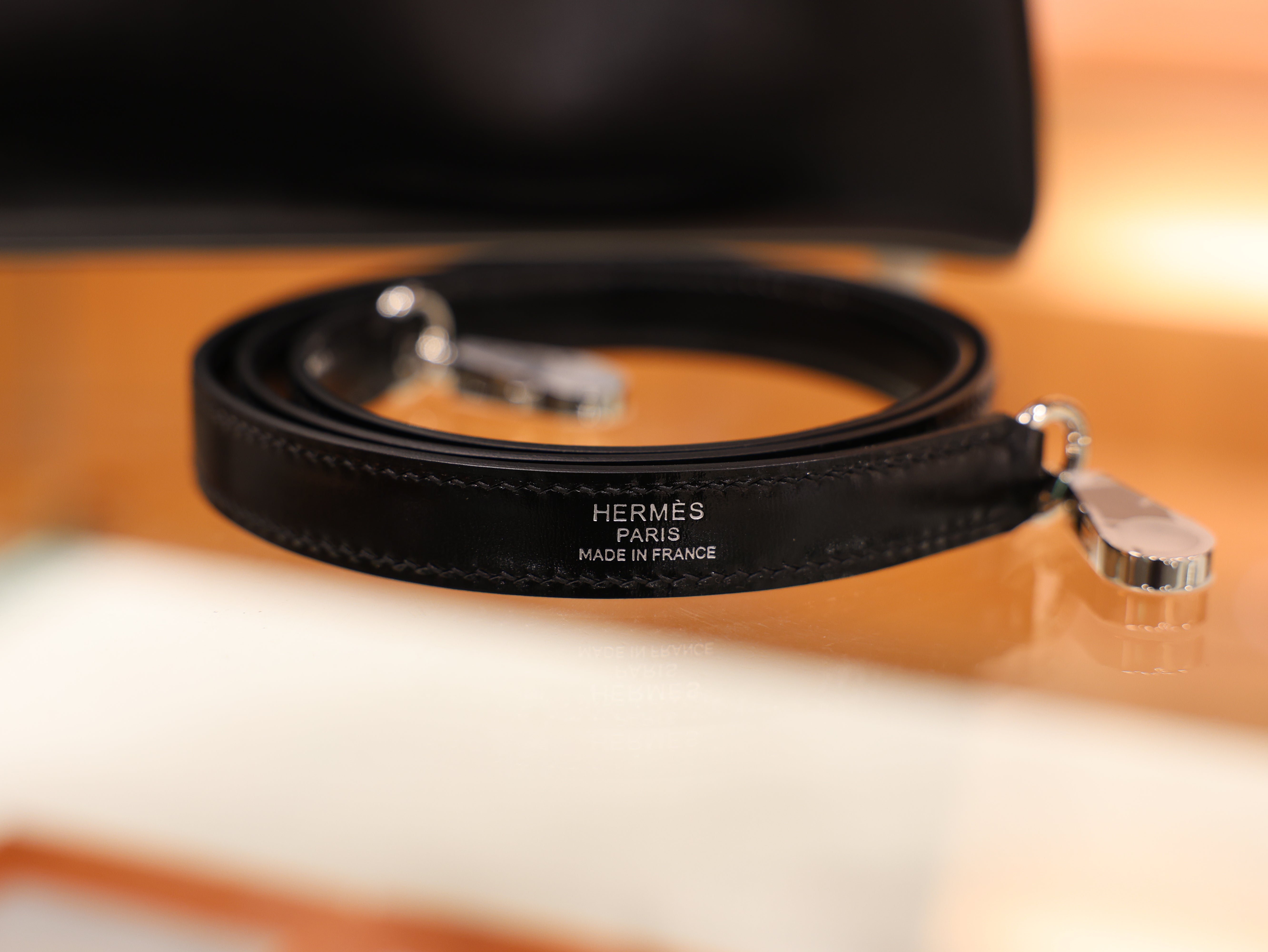 Kelly 28 box retourne black PHW