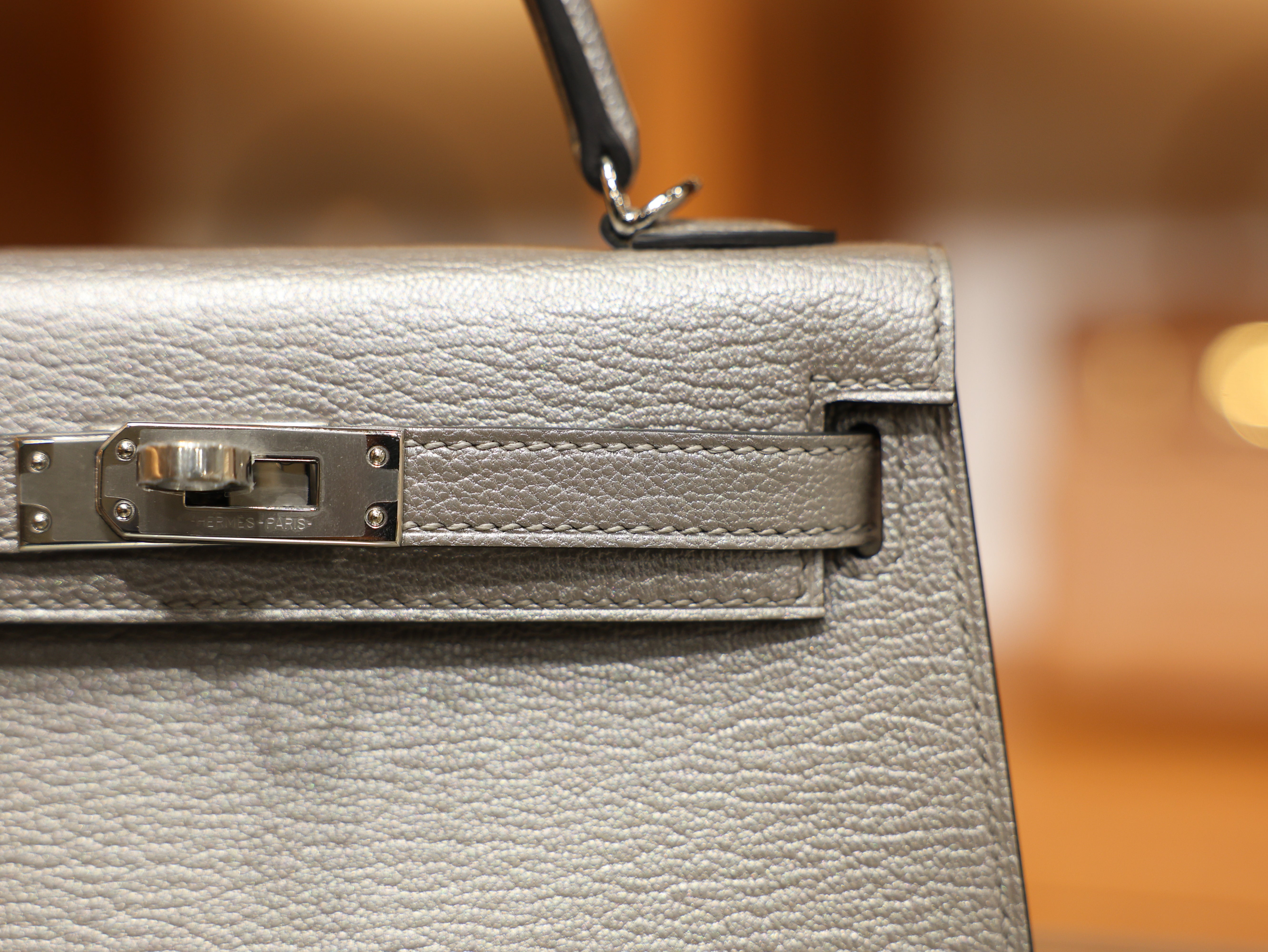 Kelly mini 2 chevre chamkila argente PHW