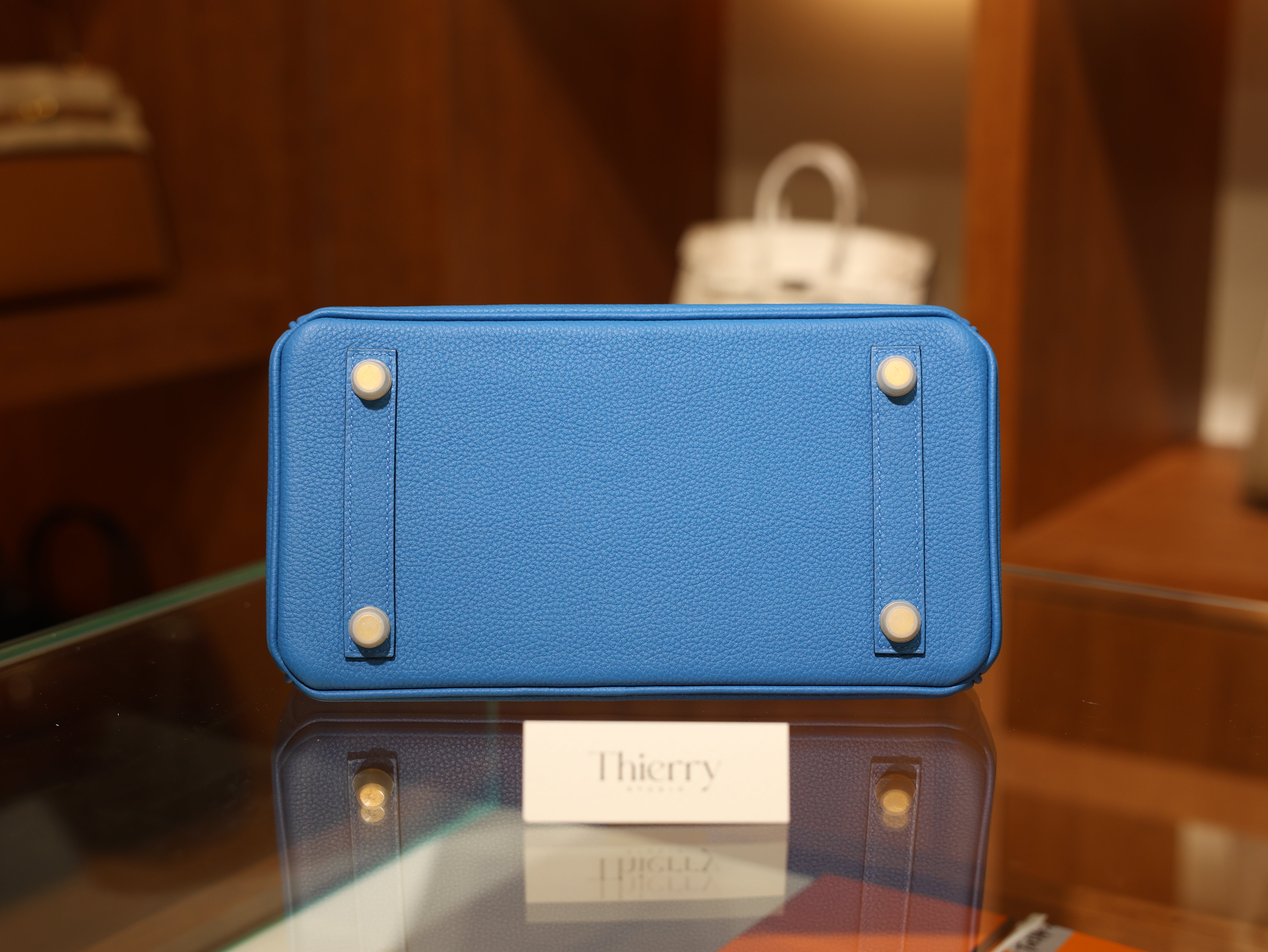 Birkin 25 togo blue zanzibar GHW