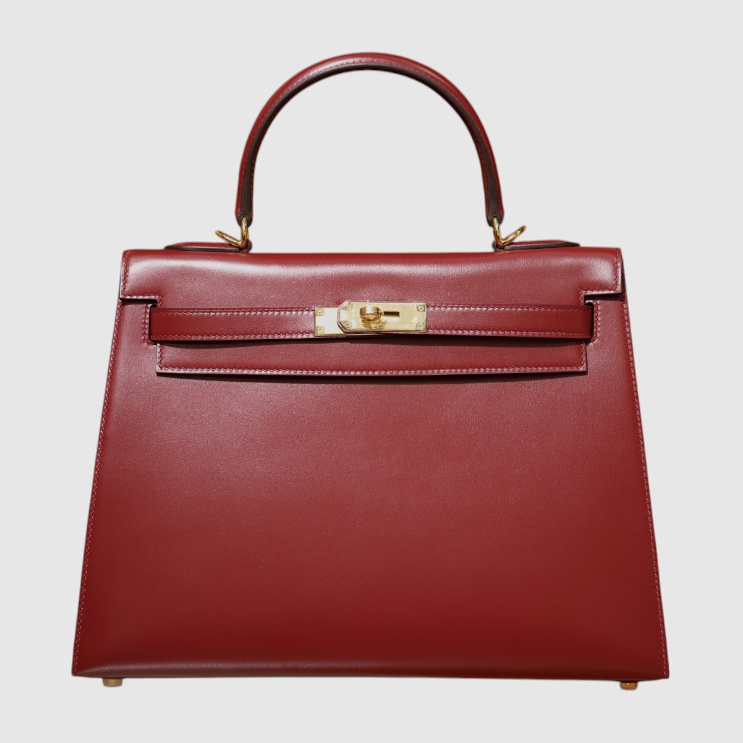 Kelly 32 box rouge H GHW